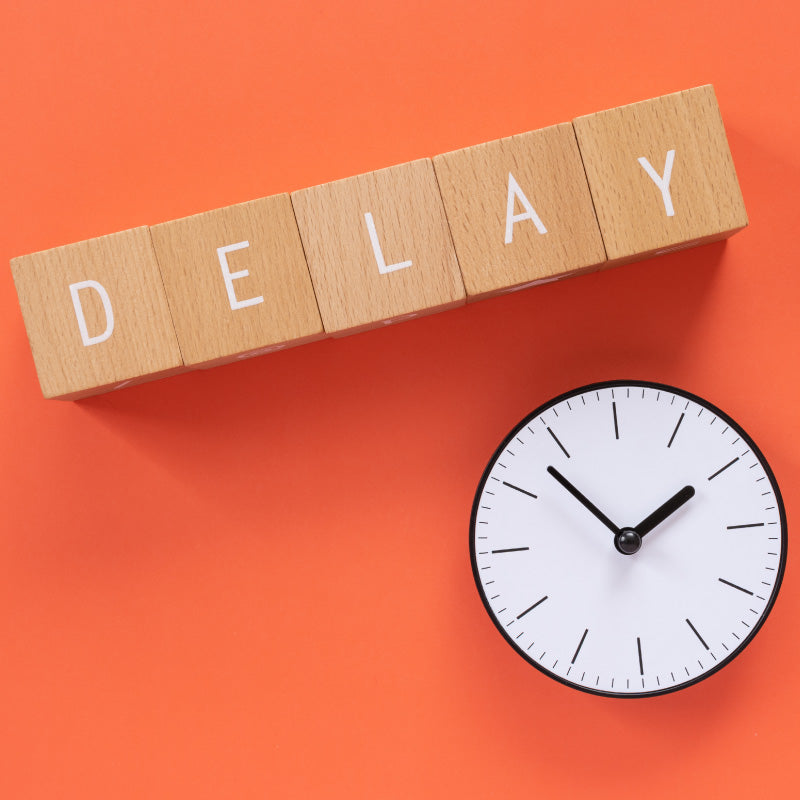 【解決済】雪の影響でお届けが遅延いたします。