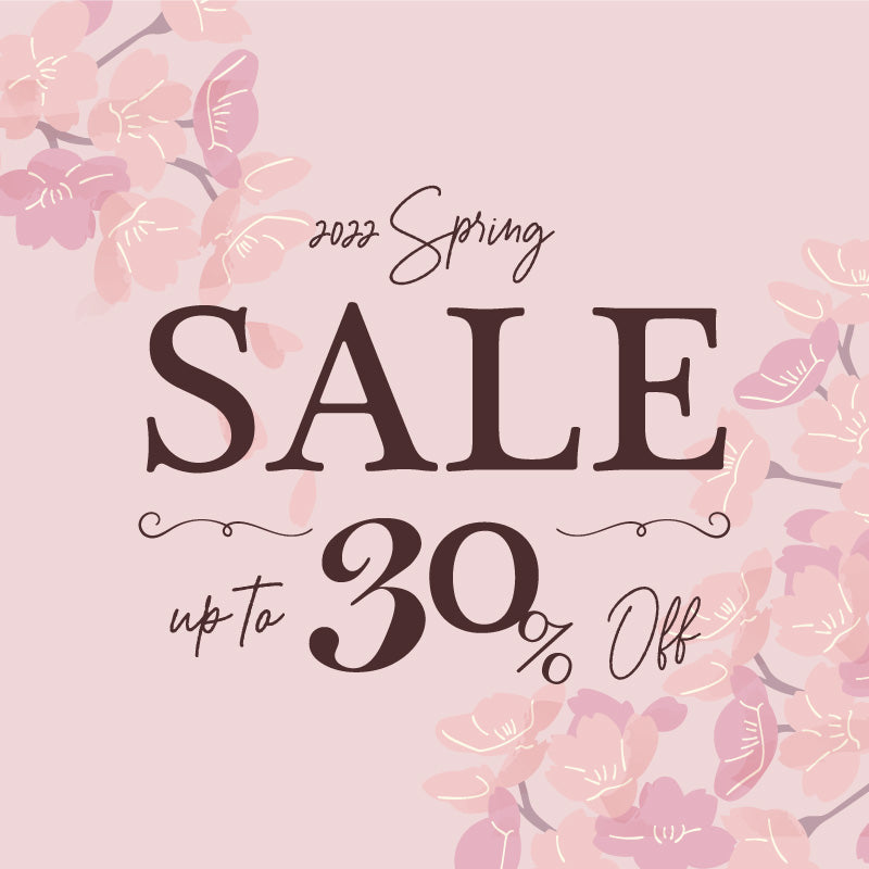 \ ALL 30%OFF /スプリングセール開催中です♪