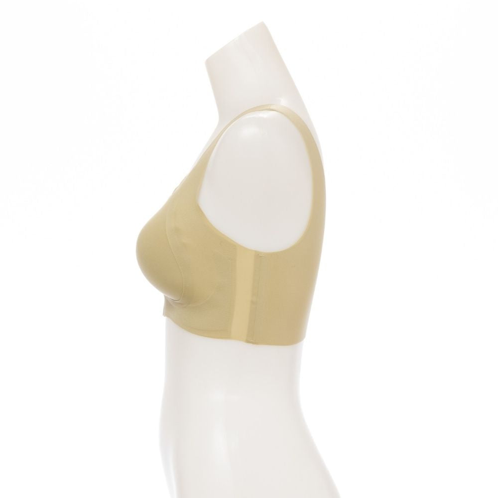 一日中つけられる ふんわりシームレスハーフトップブラ WEB限定商品