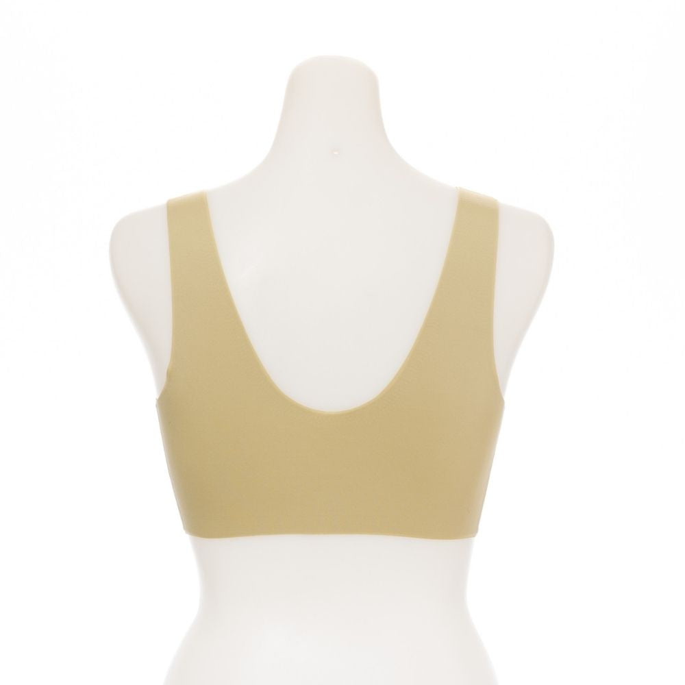 一日中つけられる ふんわりシームレスハーフトップブラ WEB限定商品