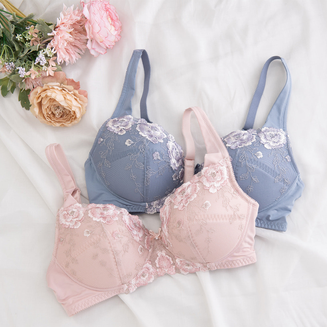 やわらかカップ ノンワイヤーブラジャー キレイ工房