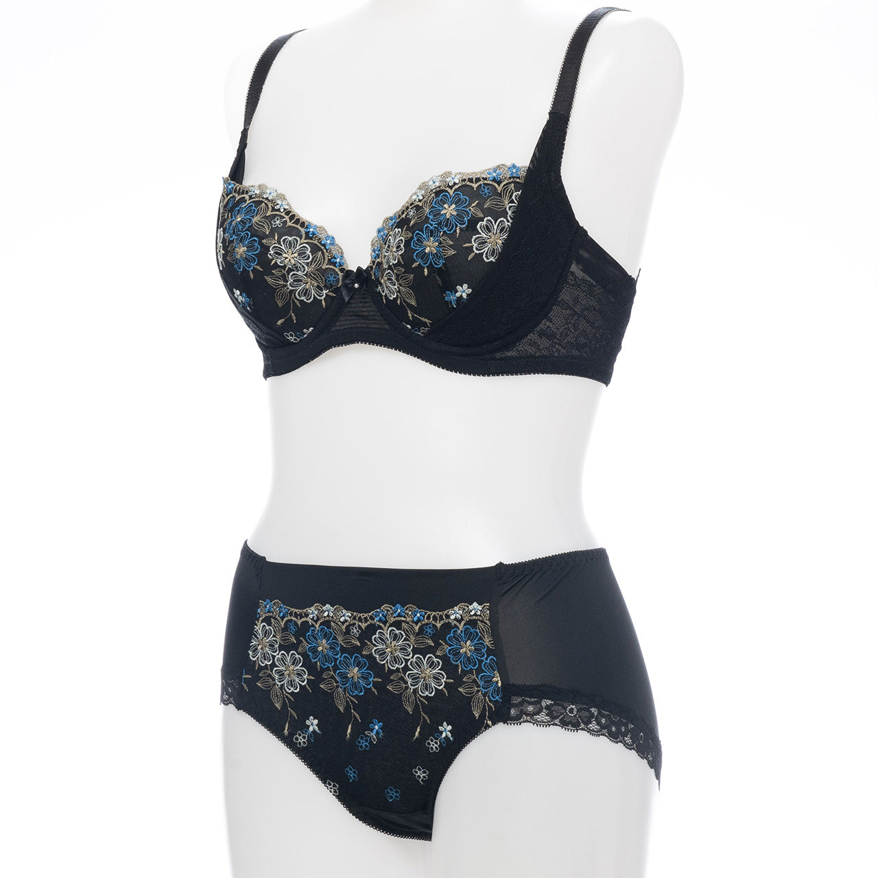 美ラインホールド ワイヤーブラジャー&ショーツセット キレイ工房