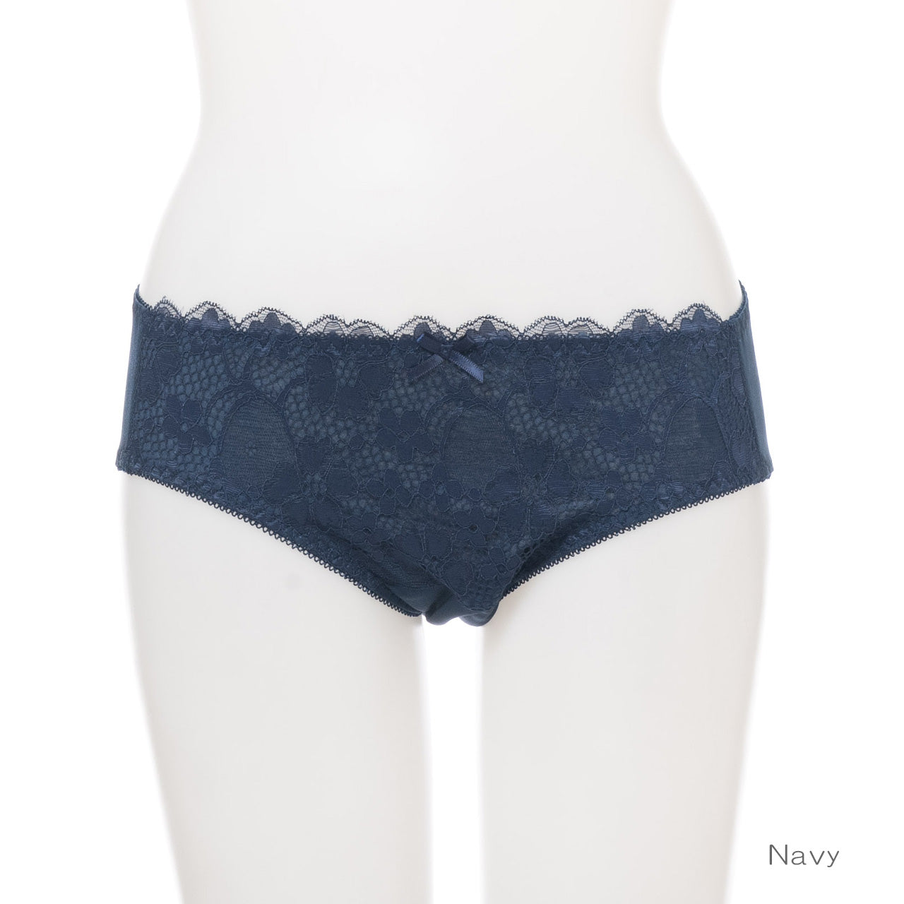 アンティークフラワーレース サニタリーペアショーツ ソニアブラック