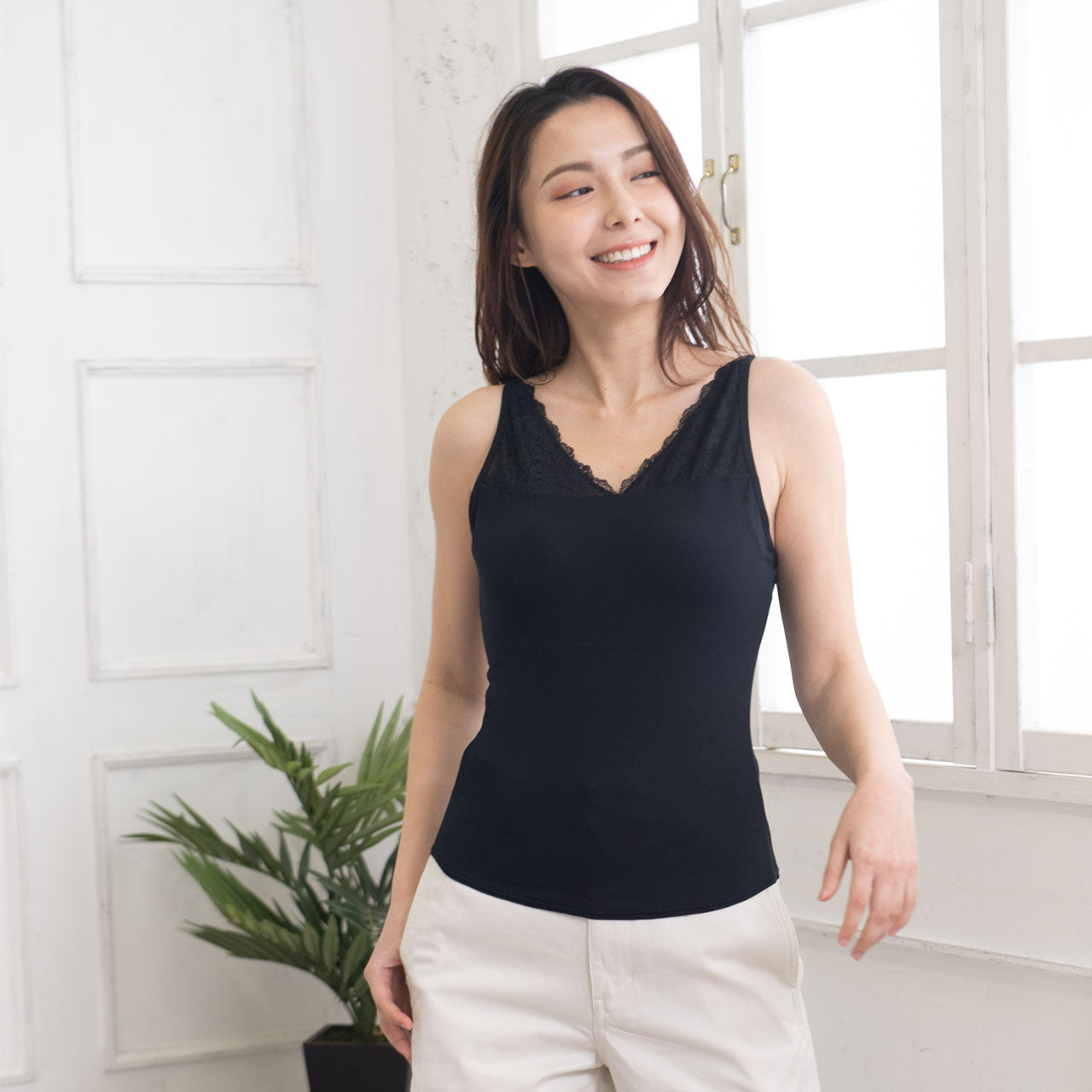 カップ付きインナー レース デイフィール