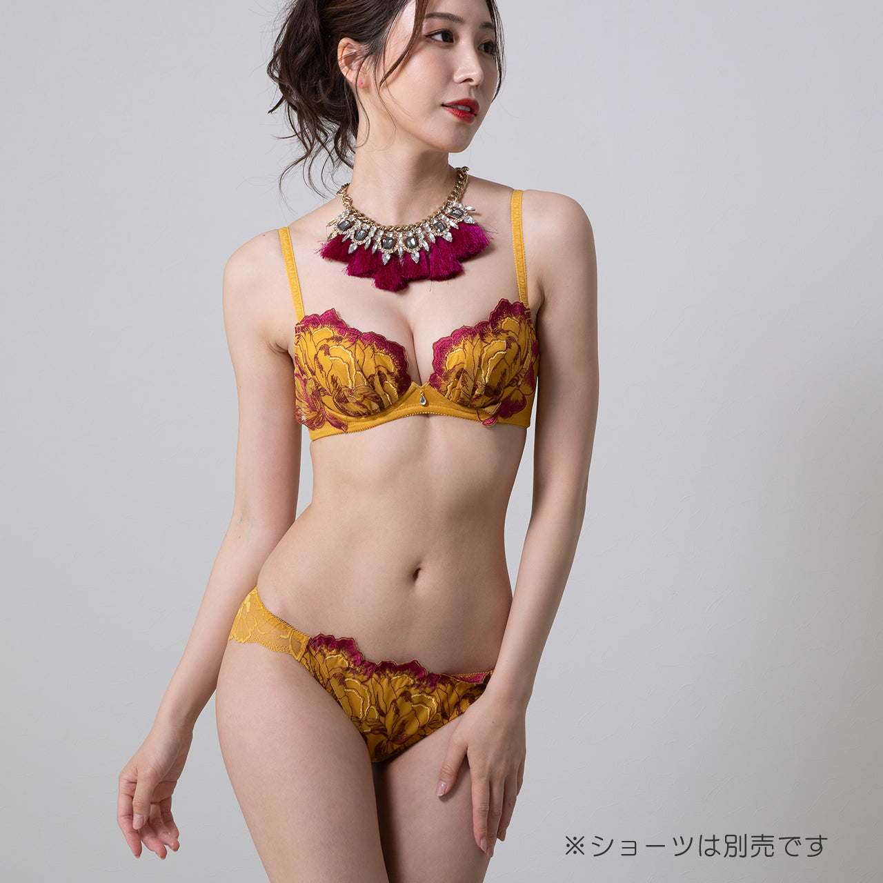 X-Rated ピオニー ワイヤーブラジャー