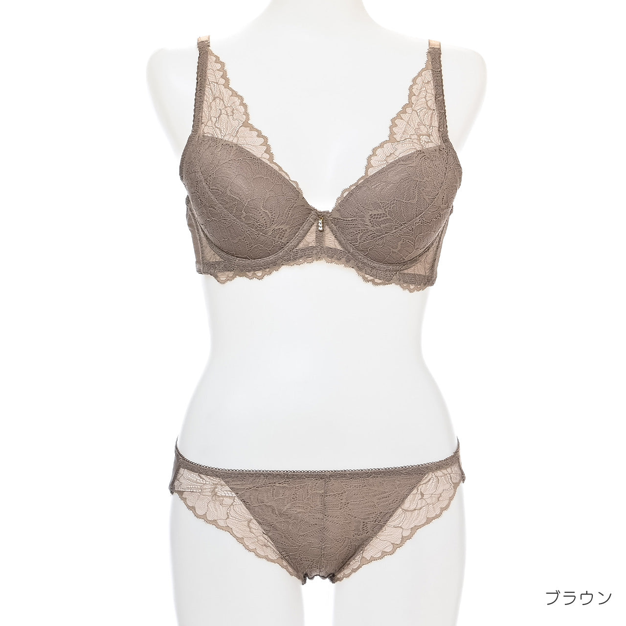 ファシネイト ワイヤーブラジャー&ショーツセット(Cカップ) ソニアブラック