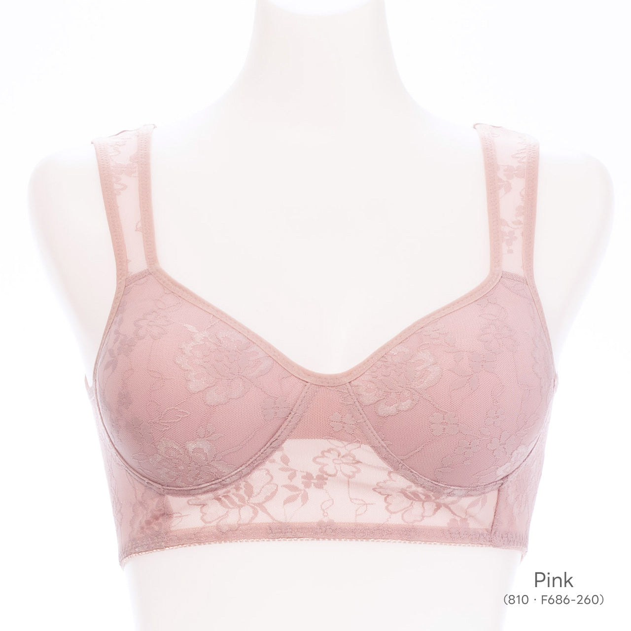 猫背補正 肩甲骨押さえ美姿勢ノンワイヤーハーフトップ(花柄) ブライトマッチ