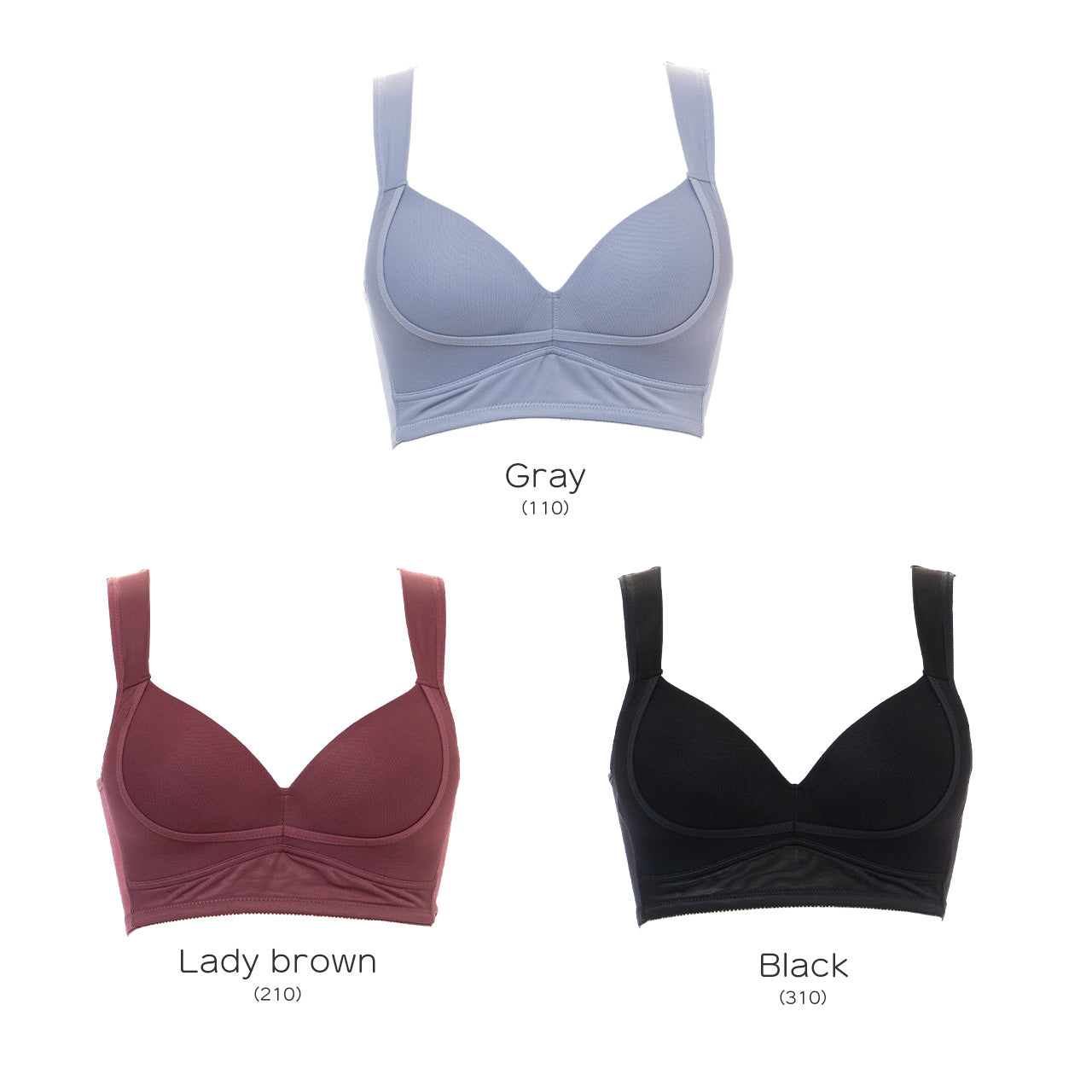 スタイルアップ ノンワイヤーハーフトップ スマートメソッド