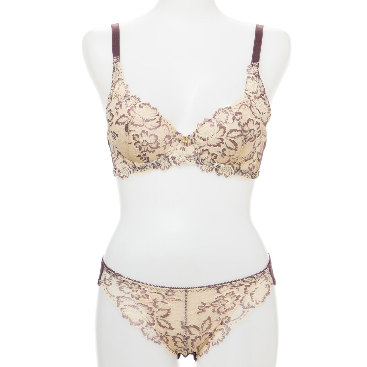 ソフィア ワイヤーブラ&ショーツセット グラマーサイズ(E70~H80カップ) ソニアブラック