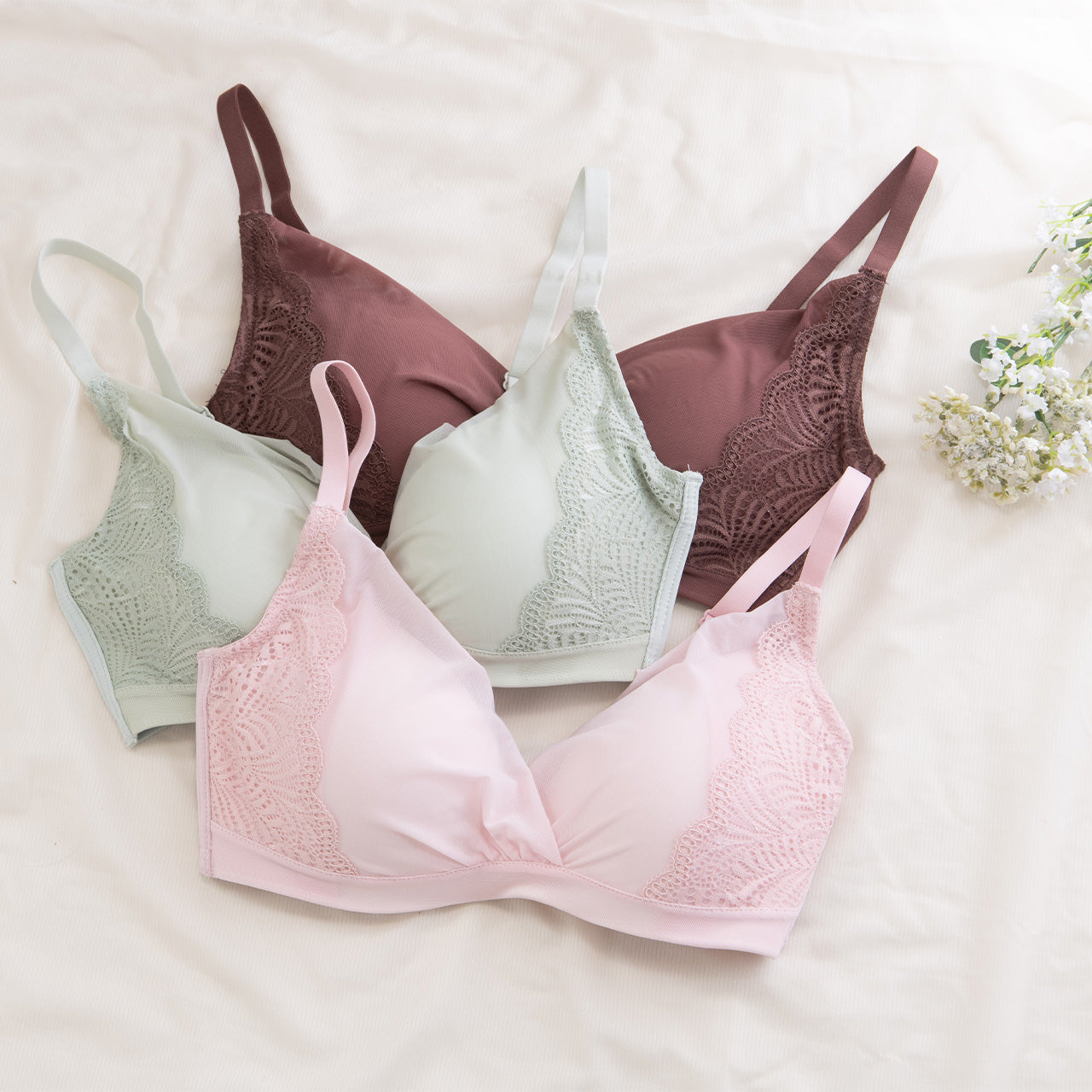 ふかふかもちもちブラ カシュクール スフレフィール