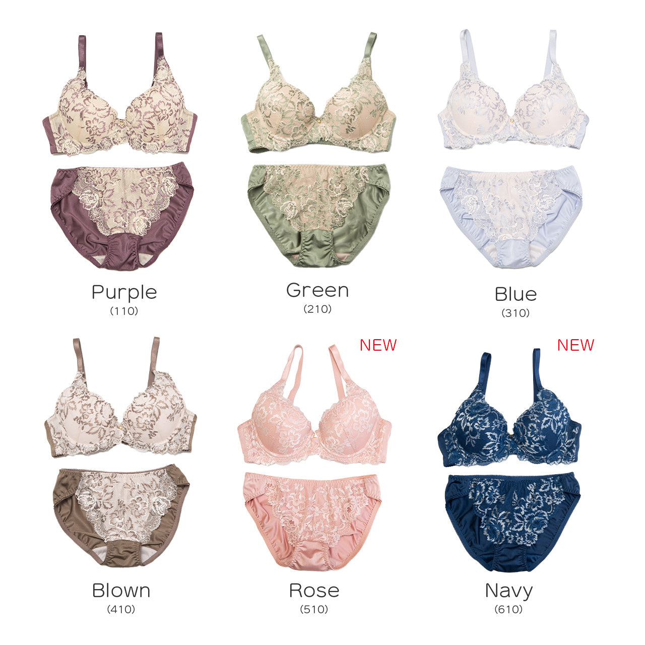 ソフィア ノンワイヤーブラ&ショーツセット ソニアブラック