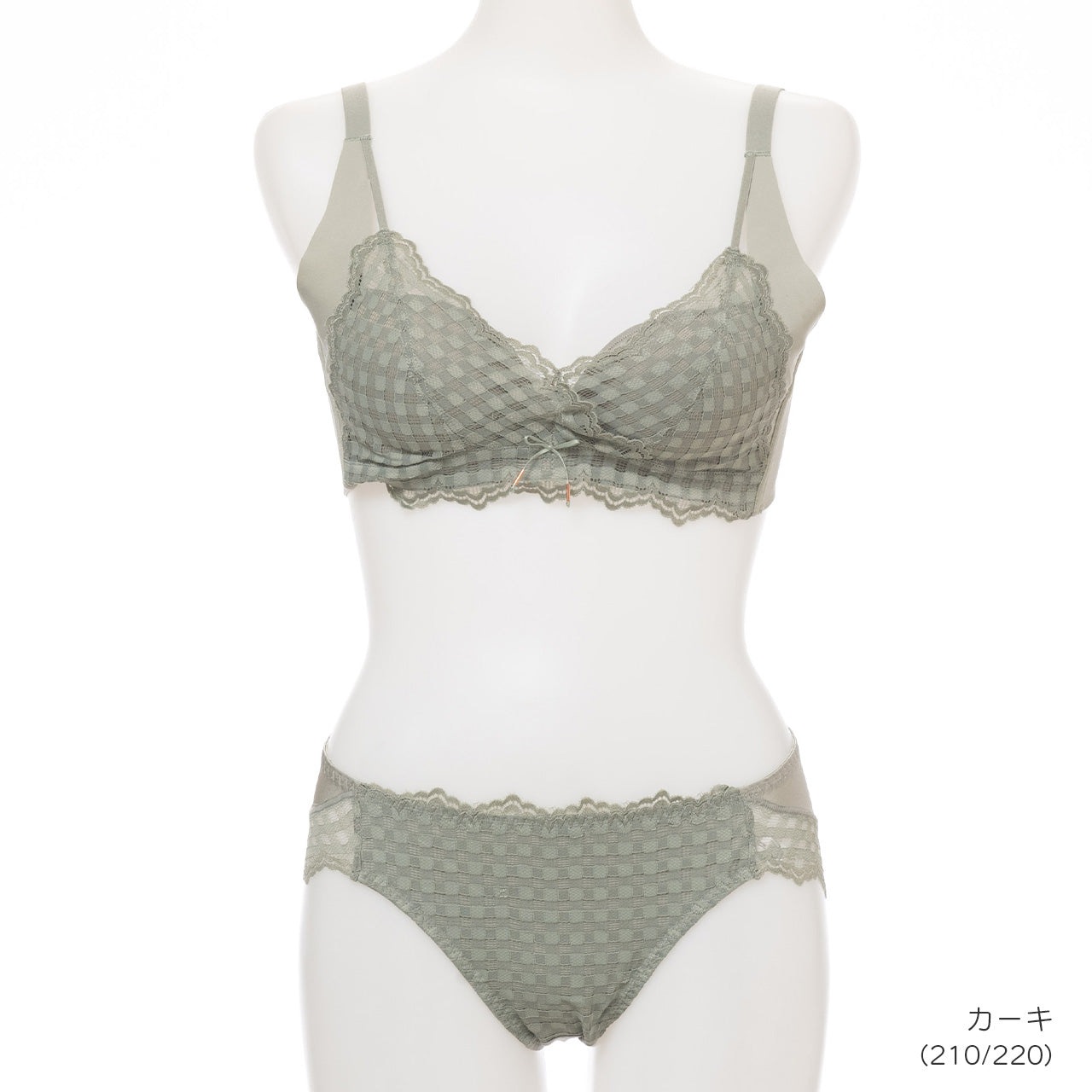 ふわとろカップ ノンワイヤーブラジャー&ショーツセット メルトココ