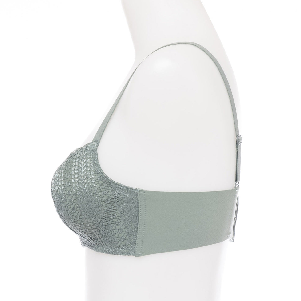 自胸美盛 ノンワイヤーブラジャー レース