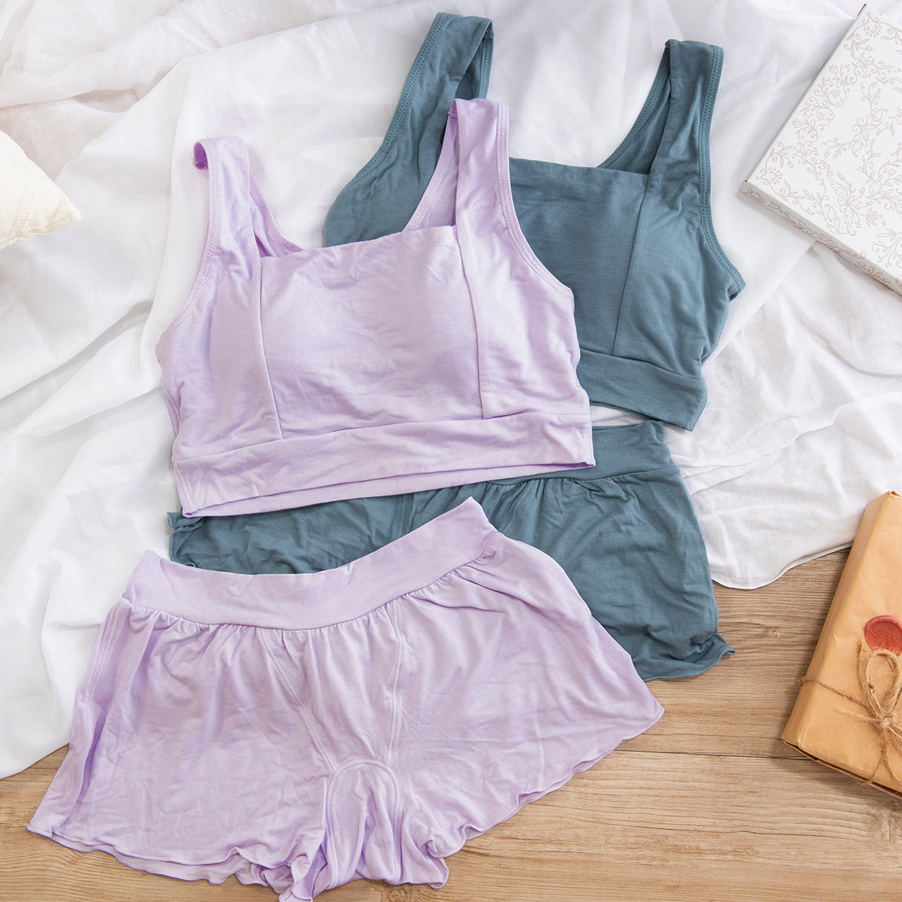 なめらかシルク入り リランクスショーツ ねるねん