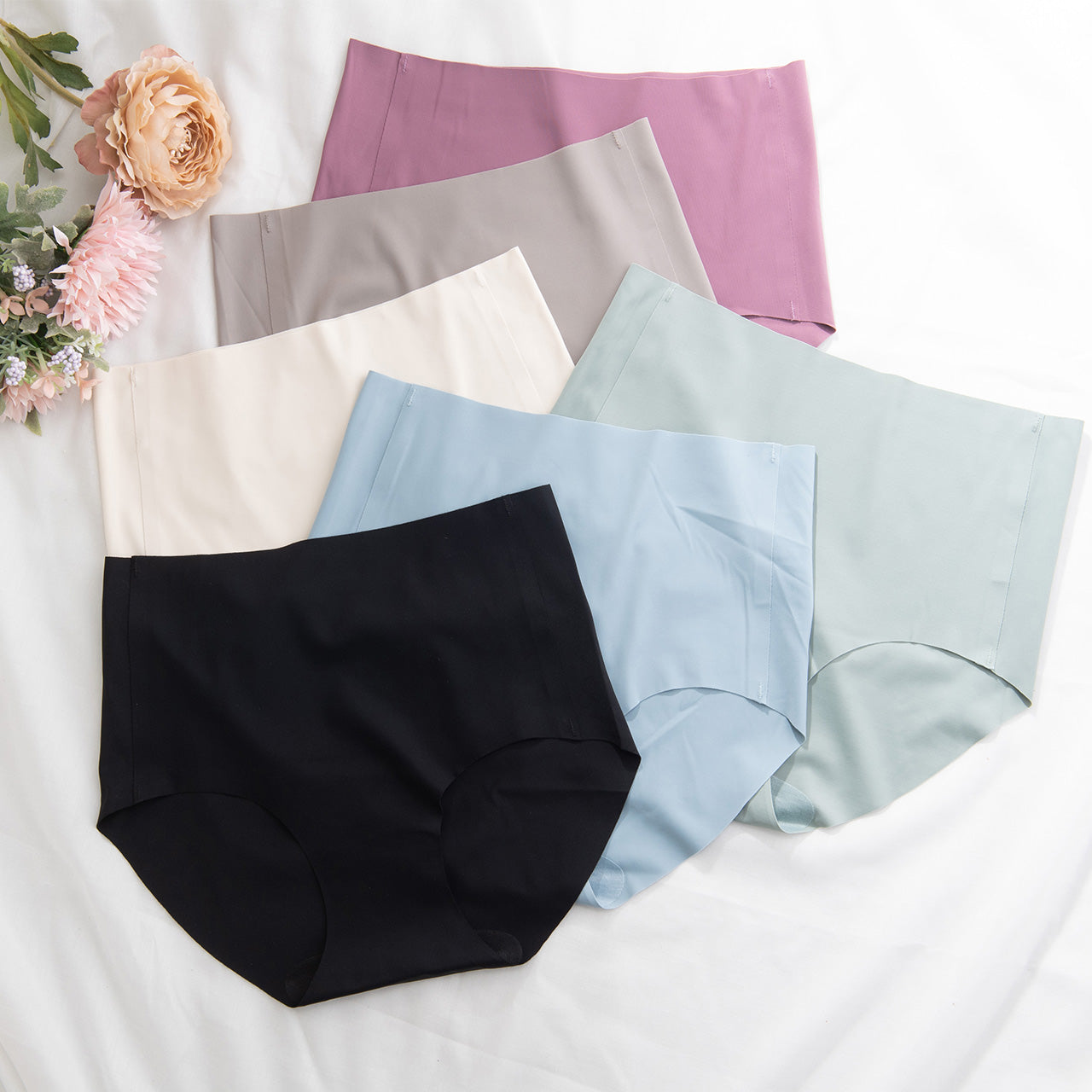 自胸美盛ブラ ペアショーツ