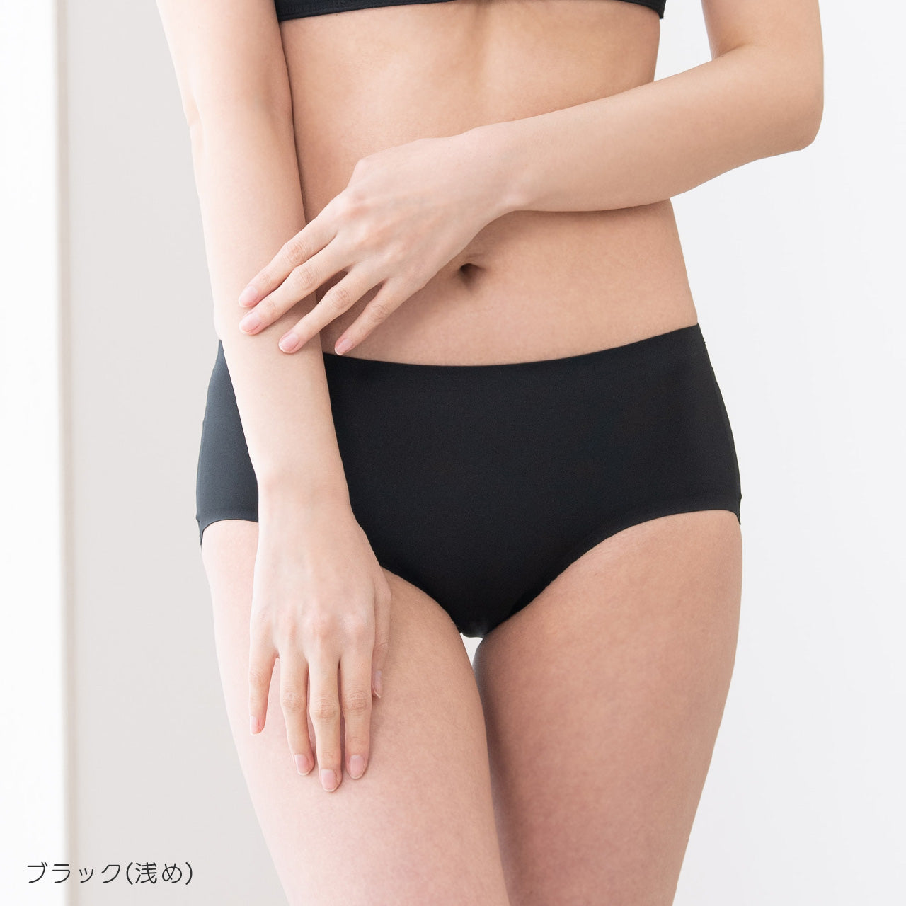 自胸美盛ブラ ペアショーツ