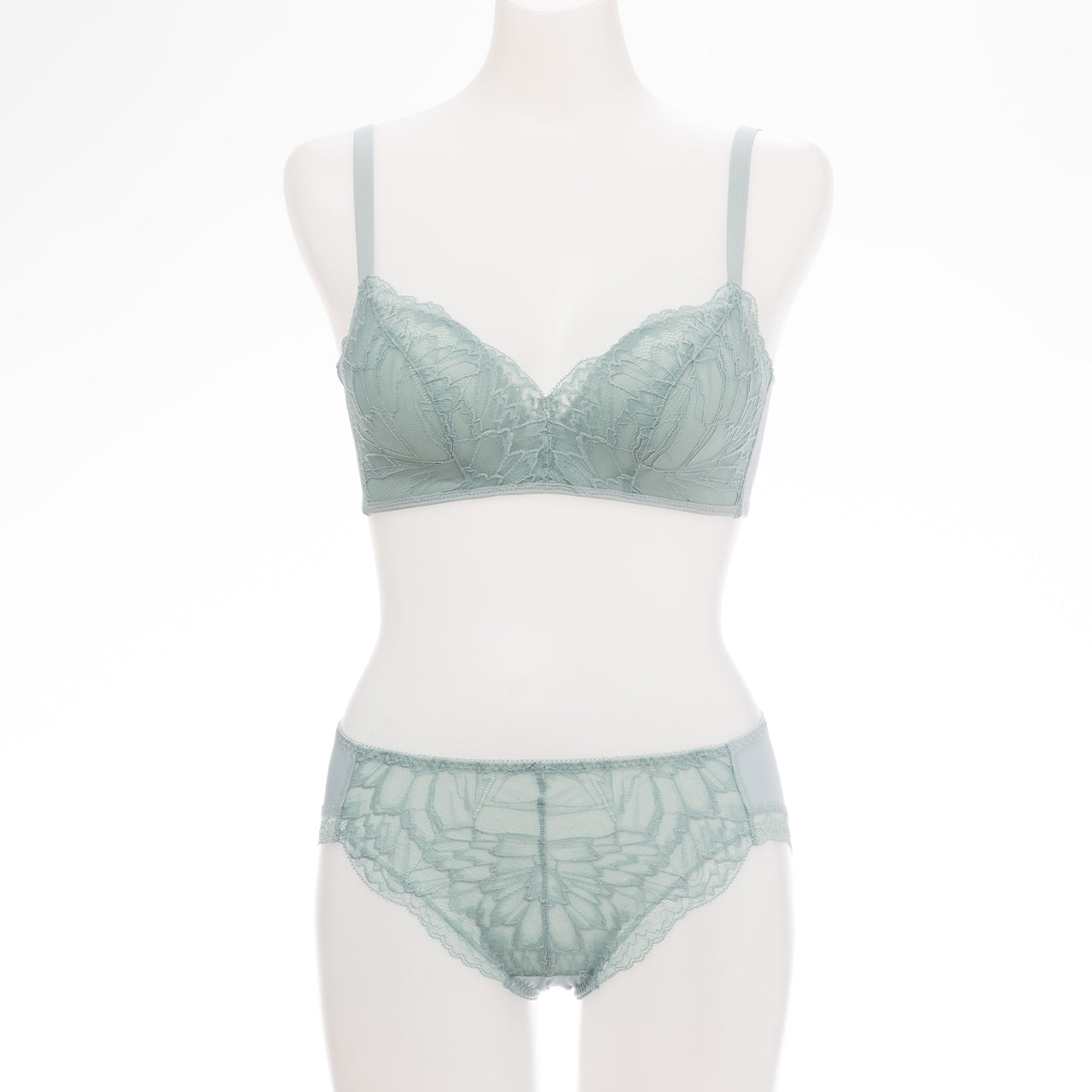 ジャストフィットブラ ノンワイヤーブラジャー&ショーツセット ビューティアシスト