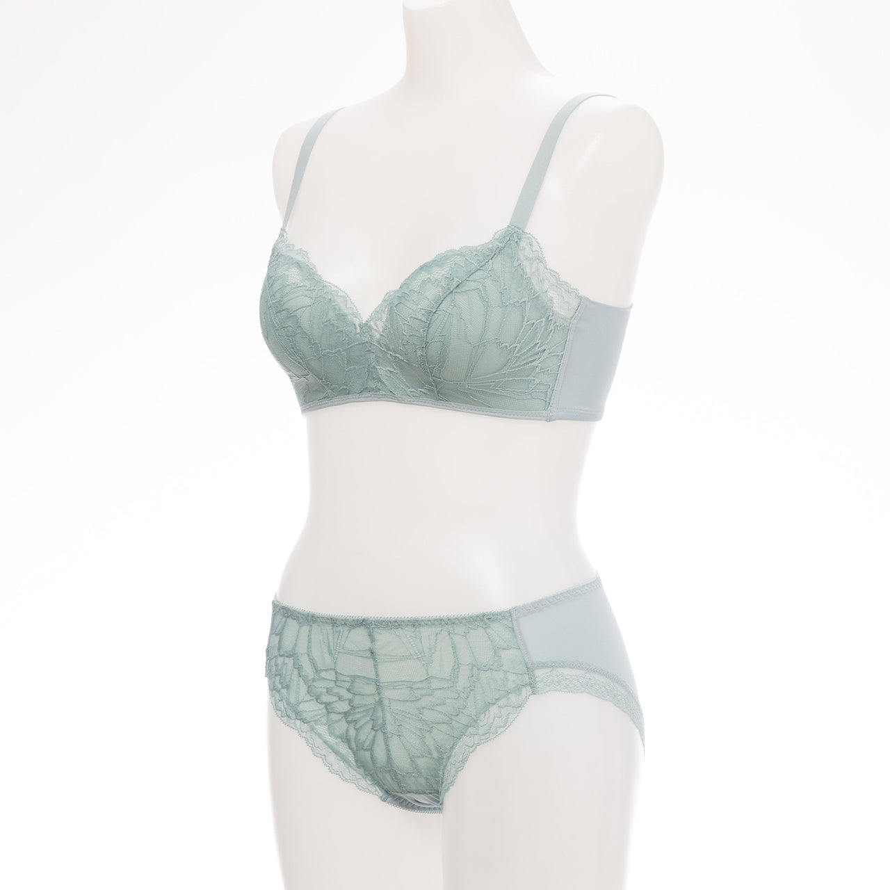 ジャストフィットブラ ノンワイヤーブラジャー&ショーツセット ビューティアシスト