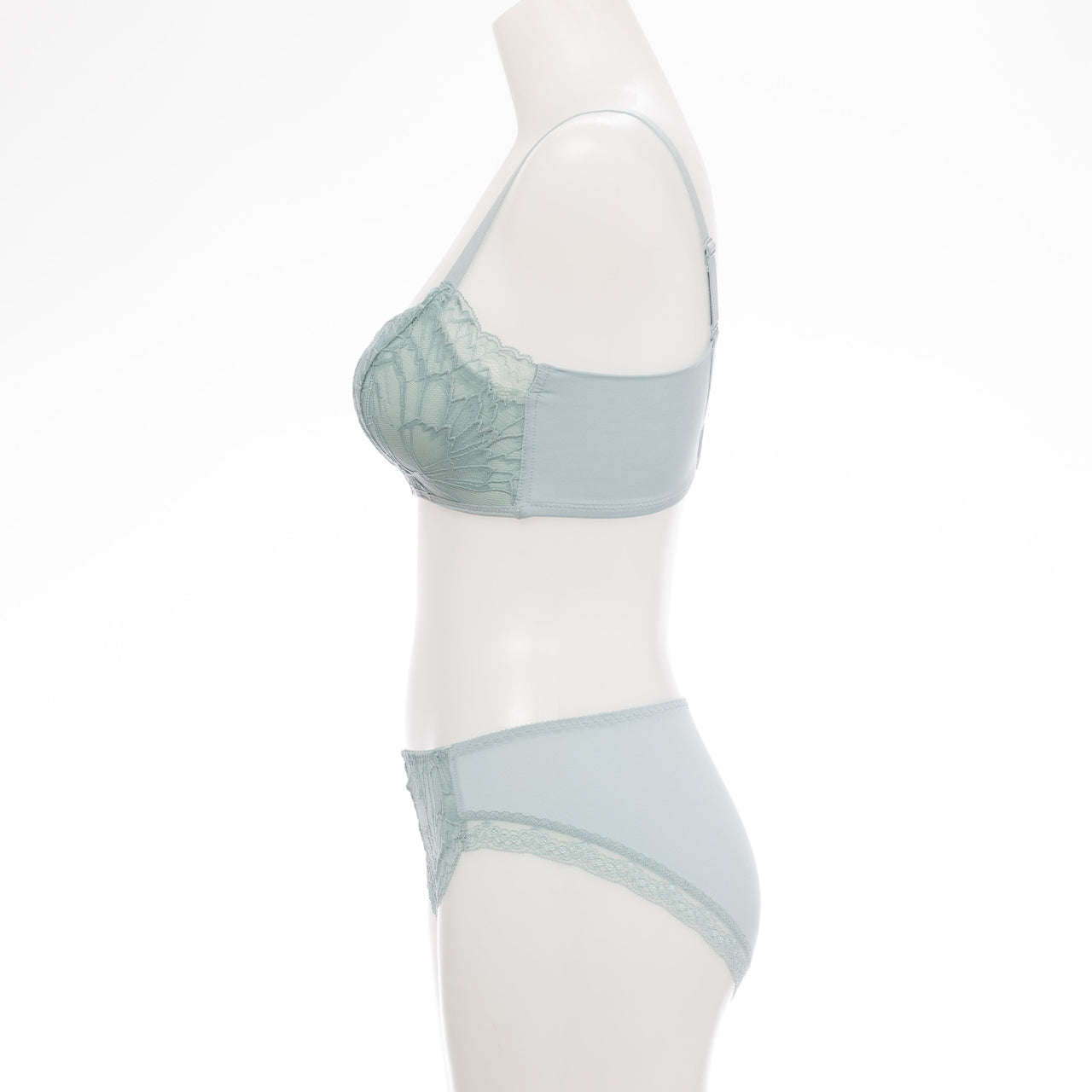 ジャストフィットブラ ノンワイヤーブラジャー&ショーツセット ビューティアシスト