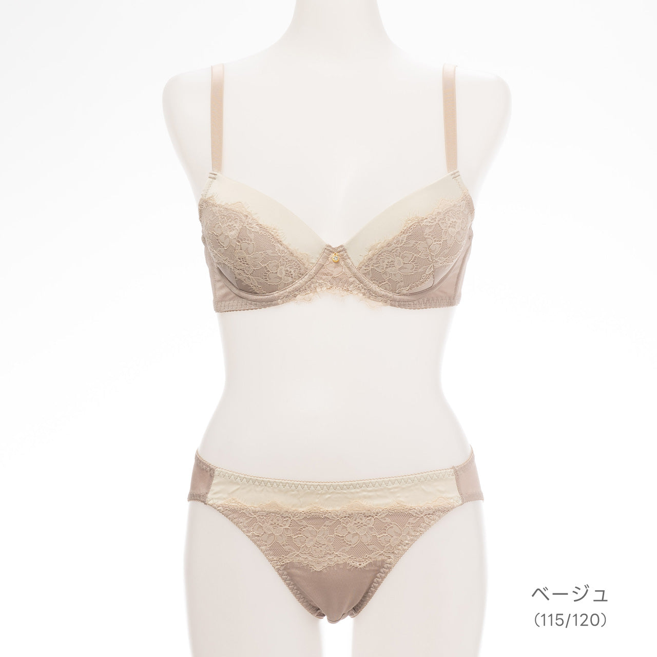 フィオナ ワイヤーブラジャー&ショーツセット ソニアブラック(Eカップ)