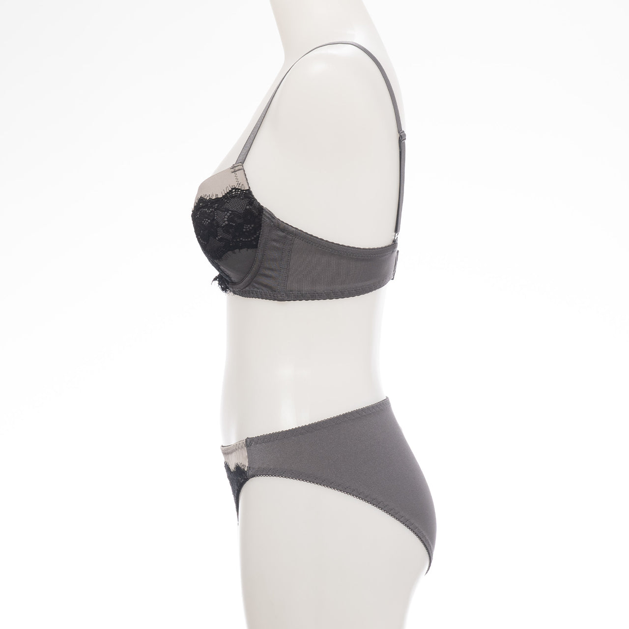フィオナ ワイヤーブラジャー&ショーツセット ソニアブラック(A65~D85カップ)