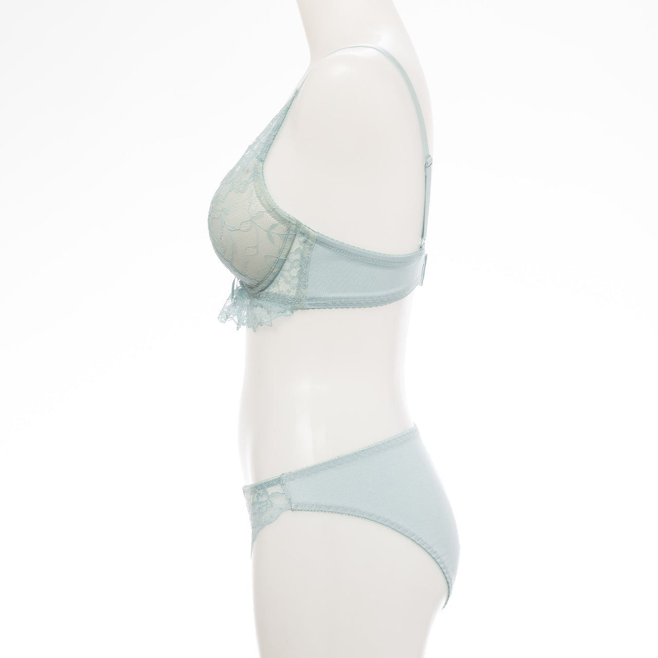 アリス ノンワイヤーブラジャー&ショーツセット ソニアブラック(S・M・L・LL・3L・4L・5L)