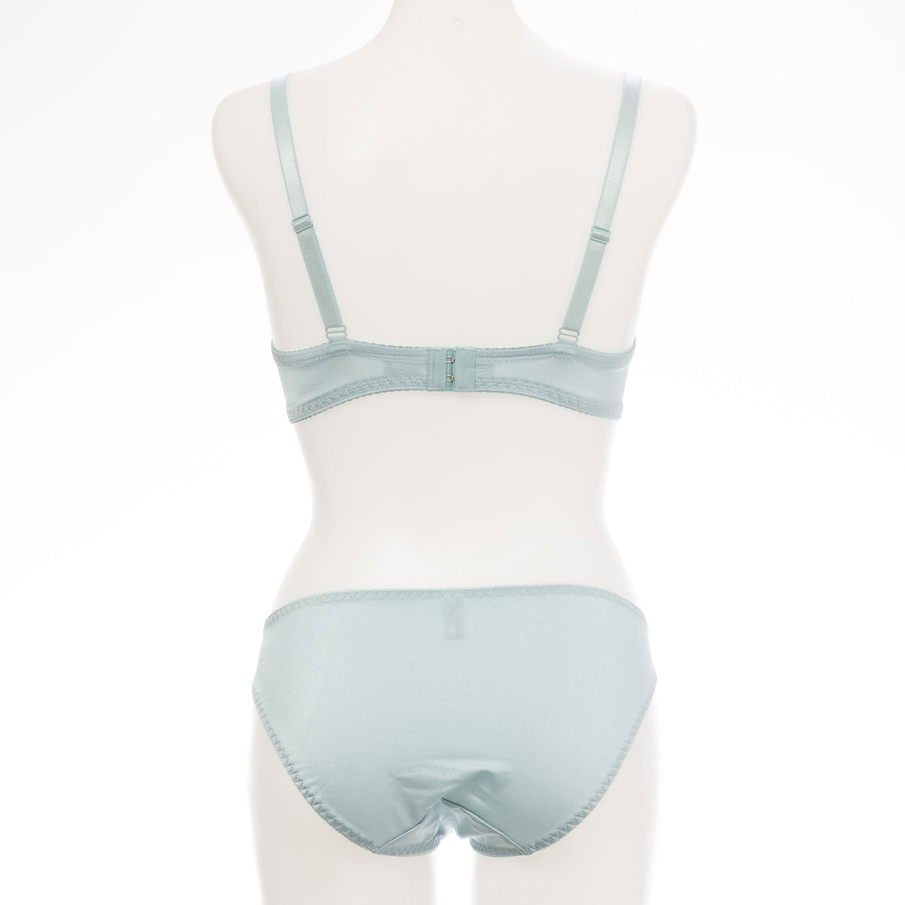 アリス ノンワイヤーブラジャー&ショーツセット ソニアブラック(S・M・L・LL・3L・4L・5L)