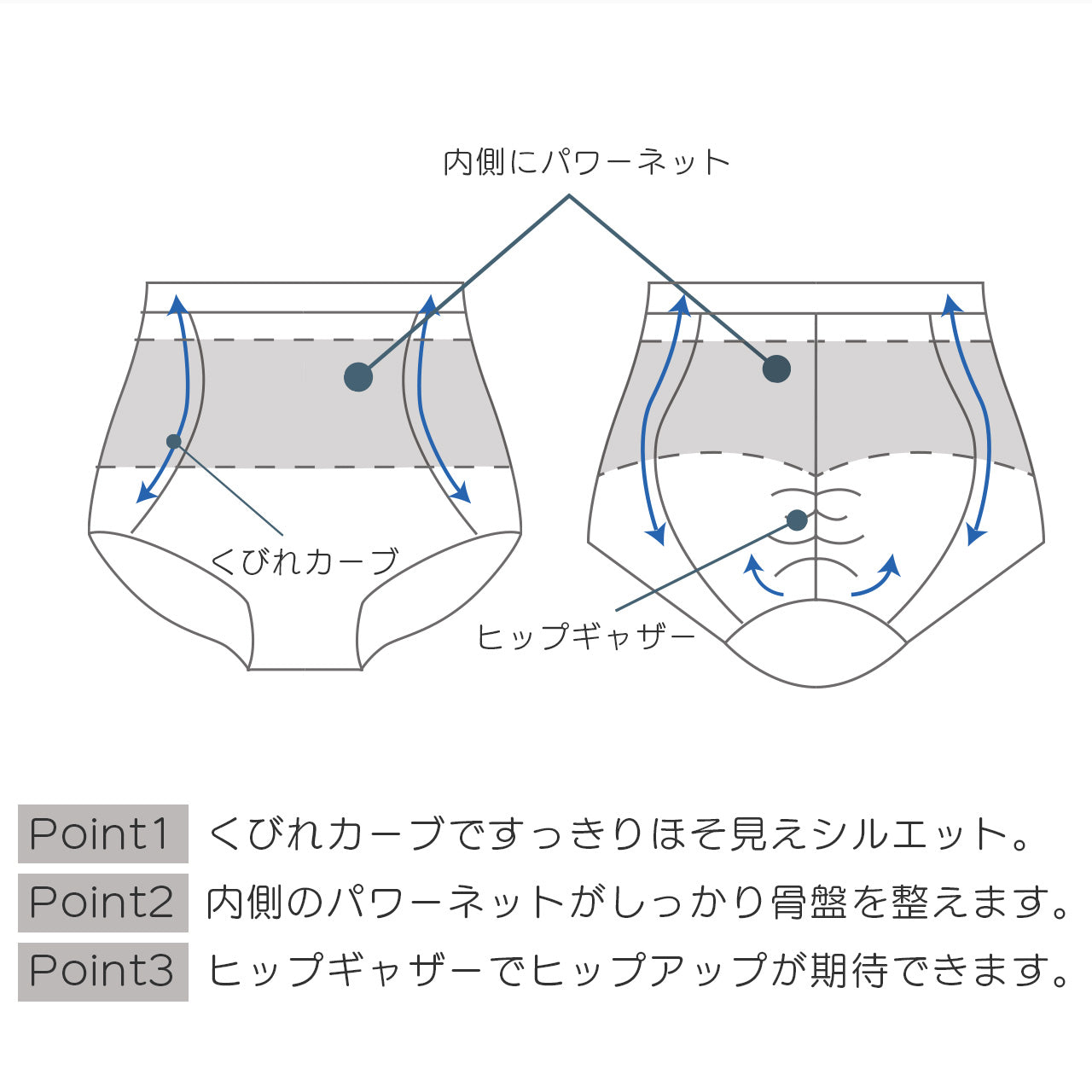 フラワープリント ショートガードル 瞬間ほそ見え