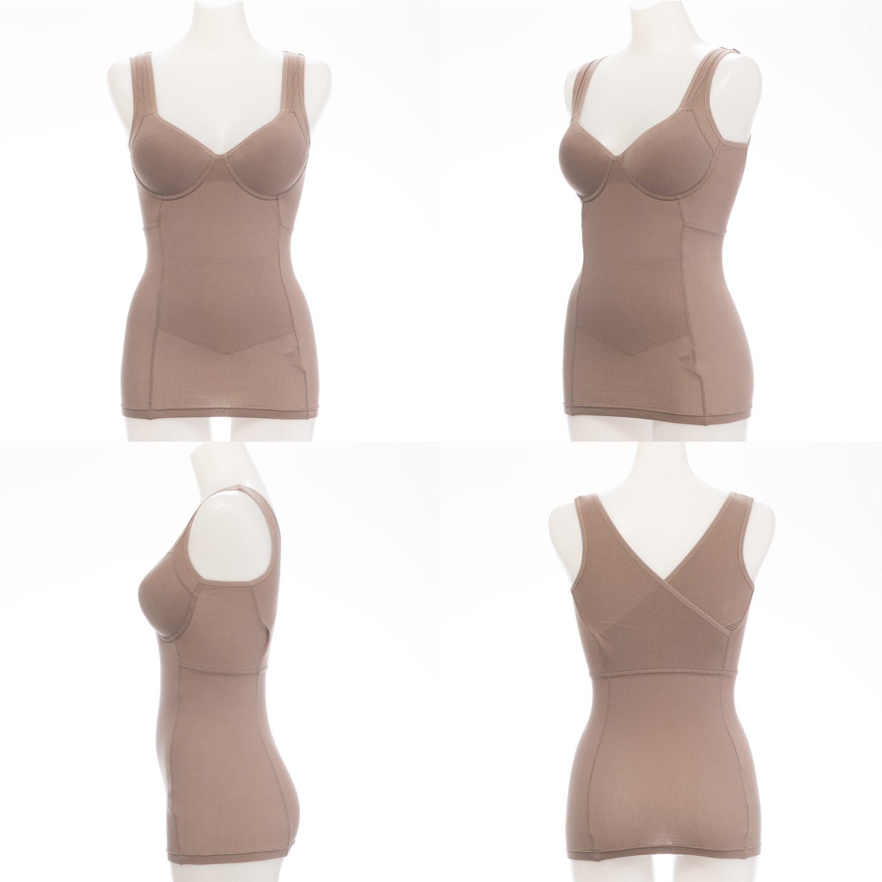 綿メッシュ バックカシュクール シェイパー ブライトマッチ