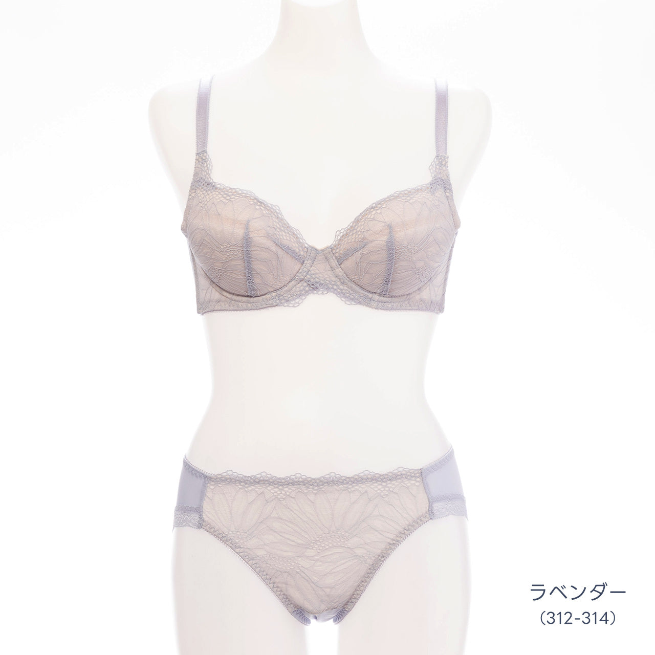 やわらかフィットブラ ワイヤーブラジャー&ショーツセット ビューティアシスト