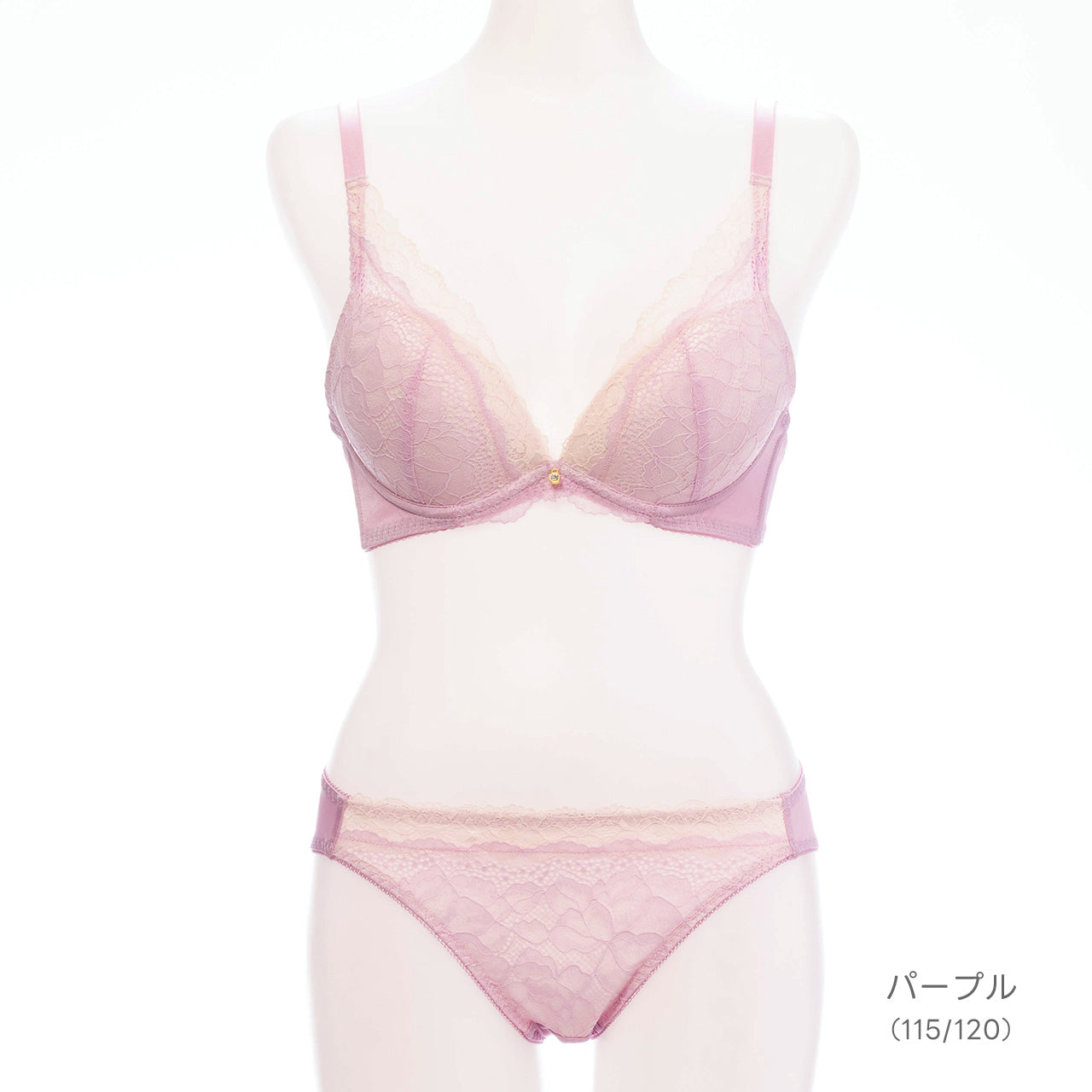 キャサリン ワイヤーブラジャー&ショーツセット ソニアブラック(Eカップ)