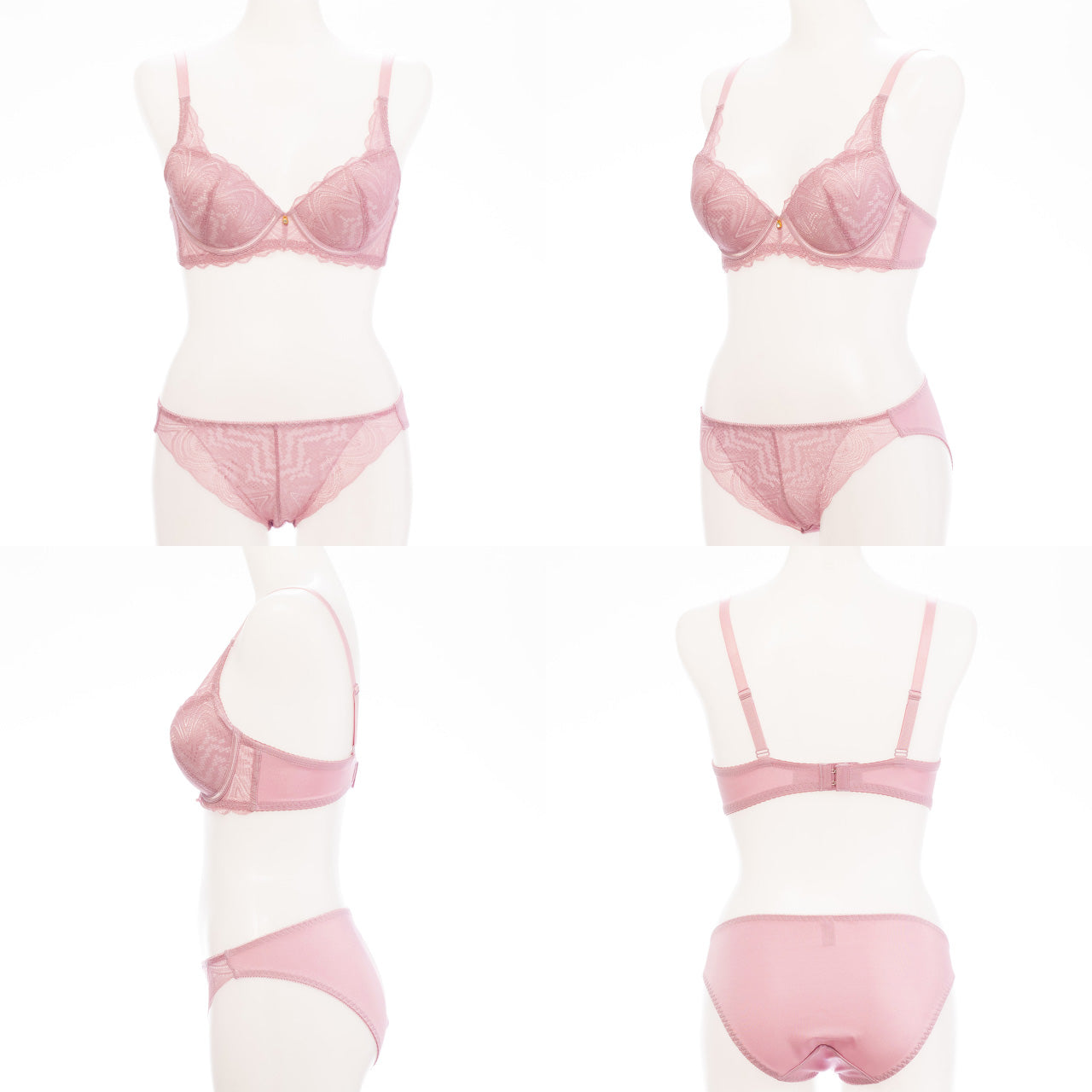 エイミー ワイヤーブラジャー&ショーツセット ソニアブラック(AAA・AAカップ)