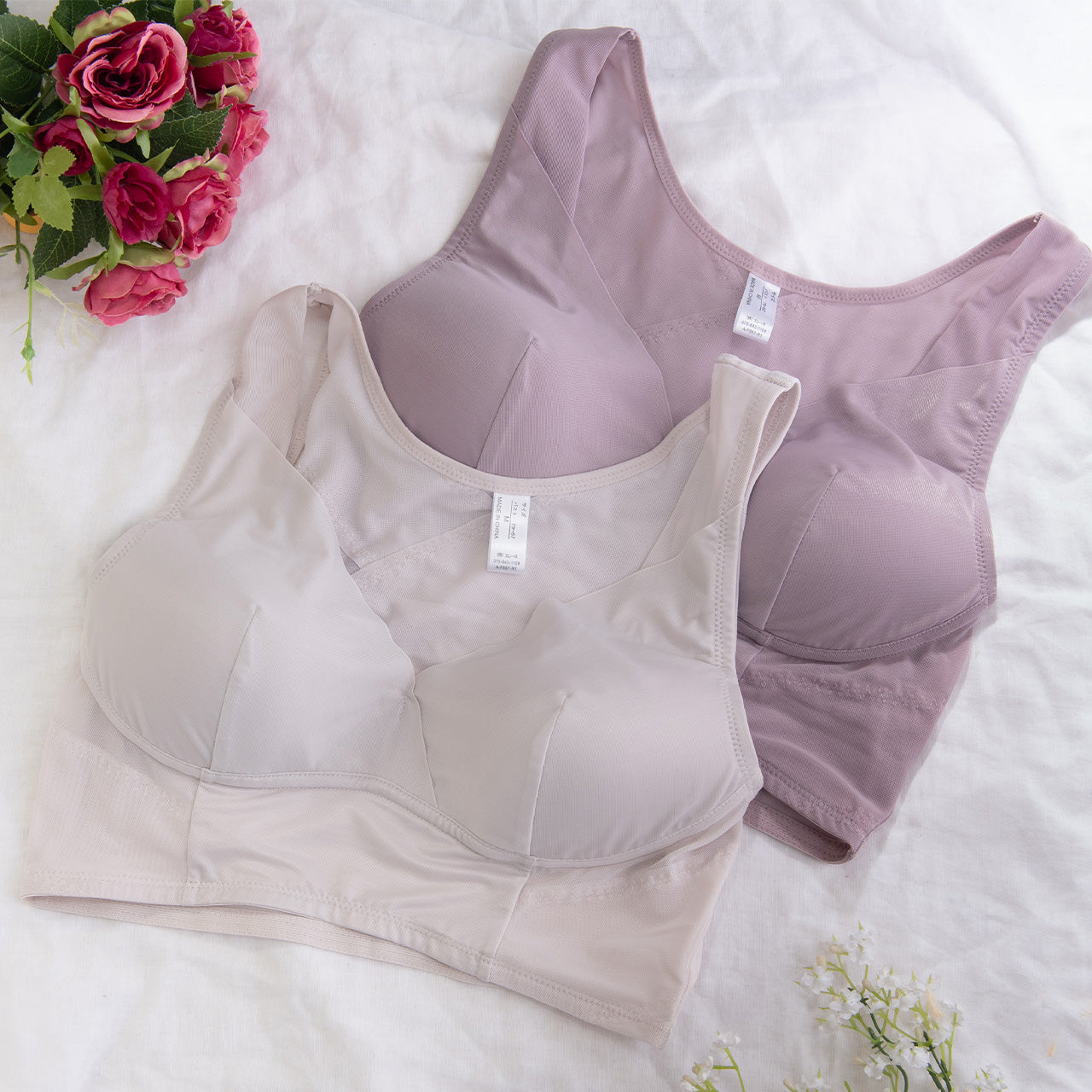 スムースフィットブラ ハーフトップ スマートメソッド