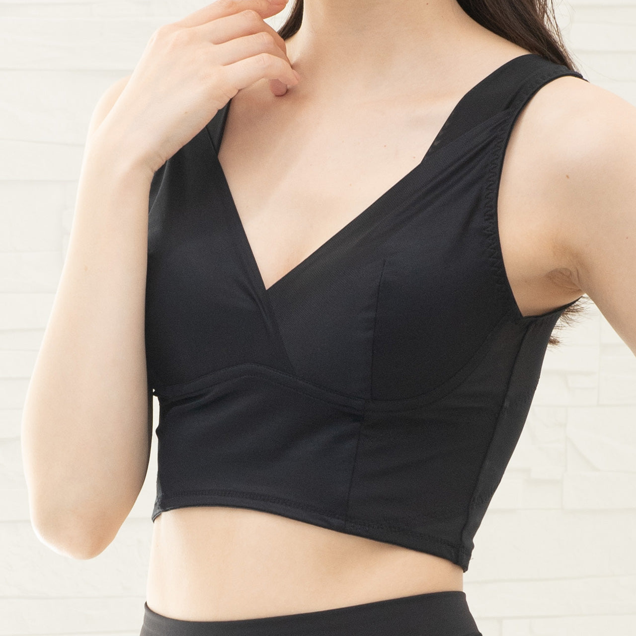 スムースフィットブラ ハーフトップ スマートメソッド