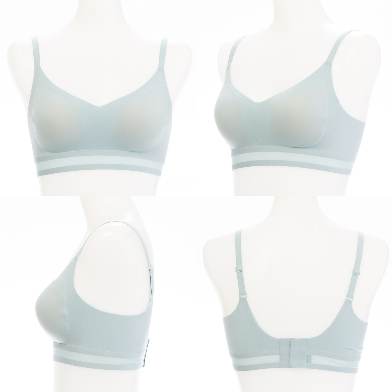 シームレスフィット シアーテープ ノンワイヤーブラ POFU