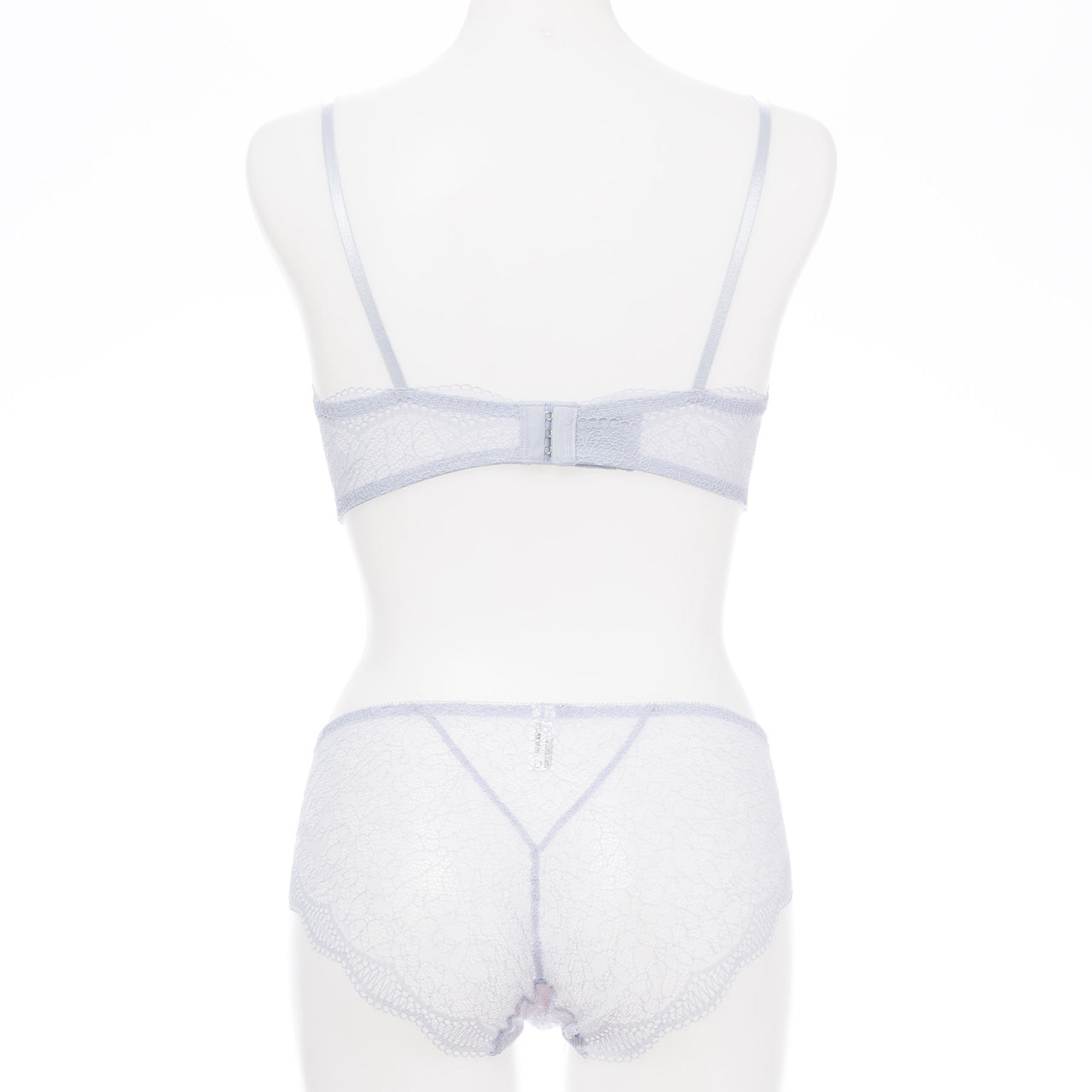 谷間キープ ノンワイヤーブラジャー&ショーツセット メルトココ