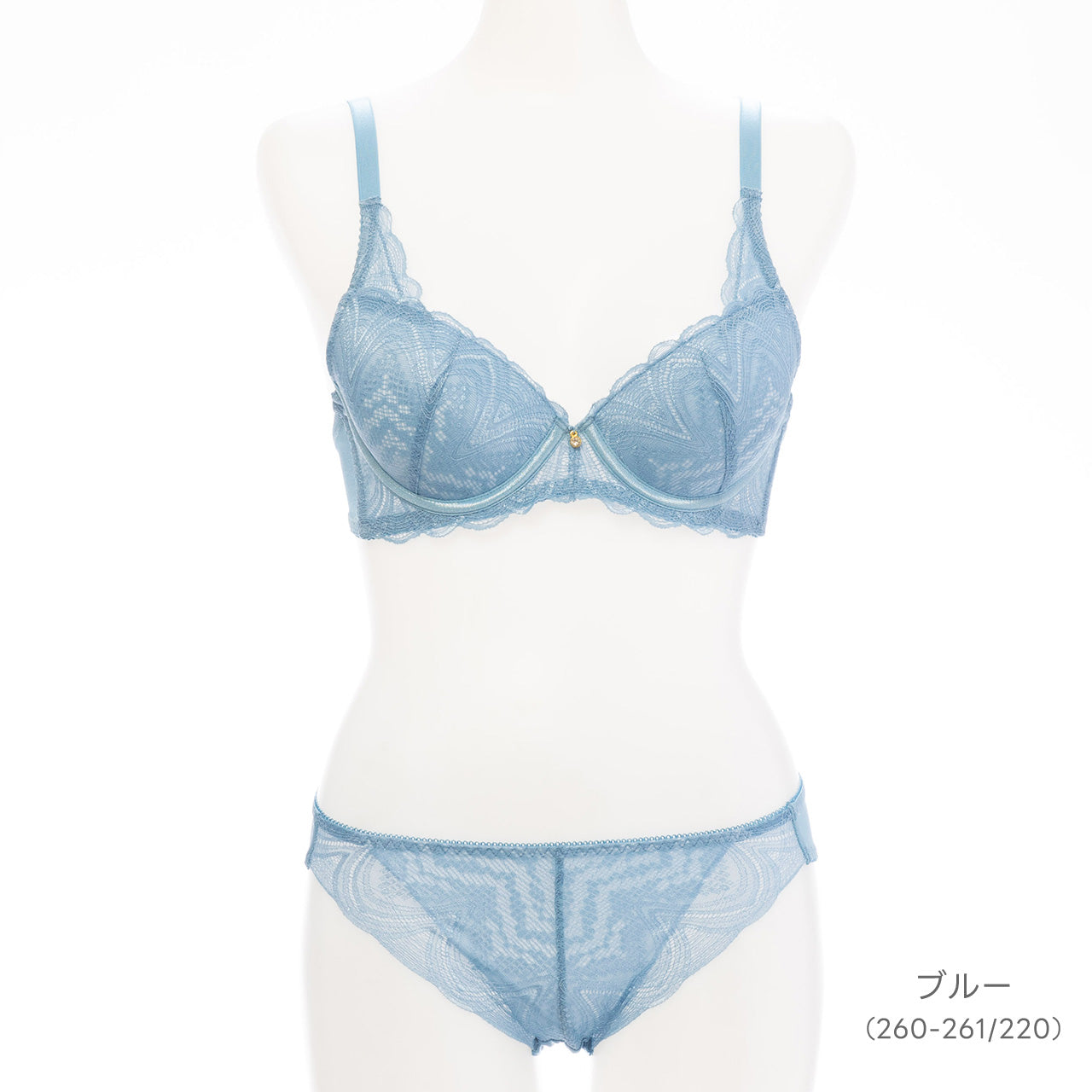 エイミー ノンワイヤーブラジャー&ショーツセット ソニアブラック(S・M・L・LL・3L・4L・5L・LLG・3LG・4LG)