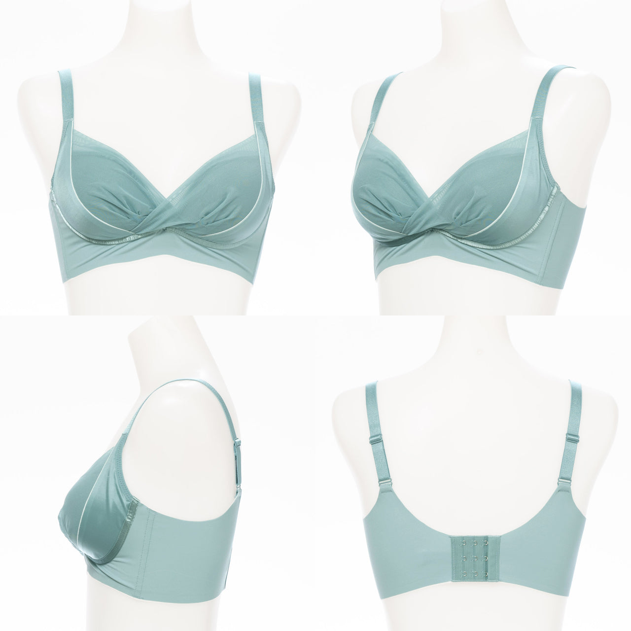 ふんわりフィット痩せ見えブラ ノンワイヤーブラジャー ビューティアシスト