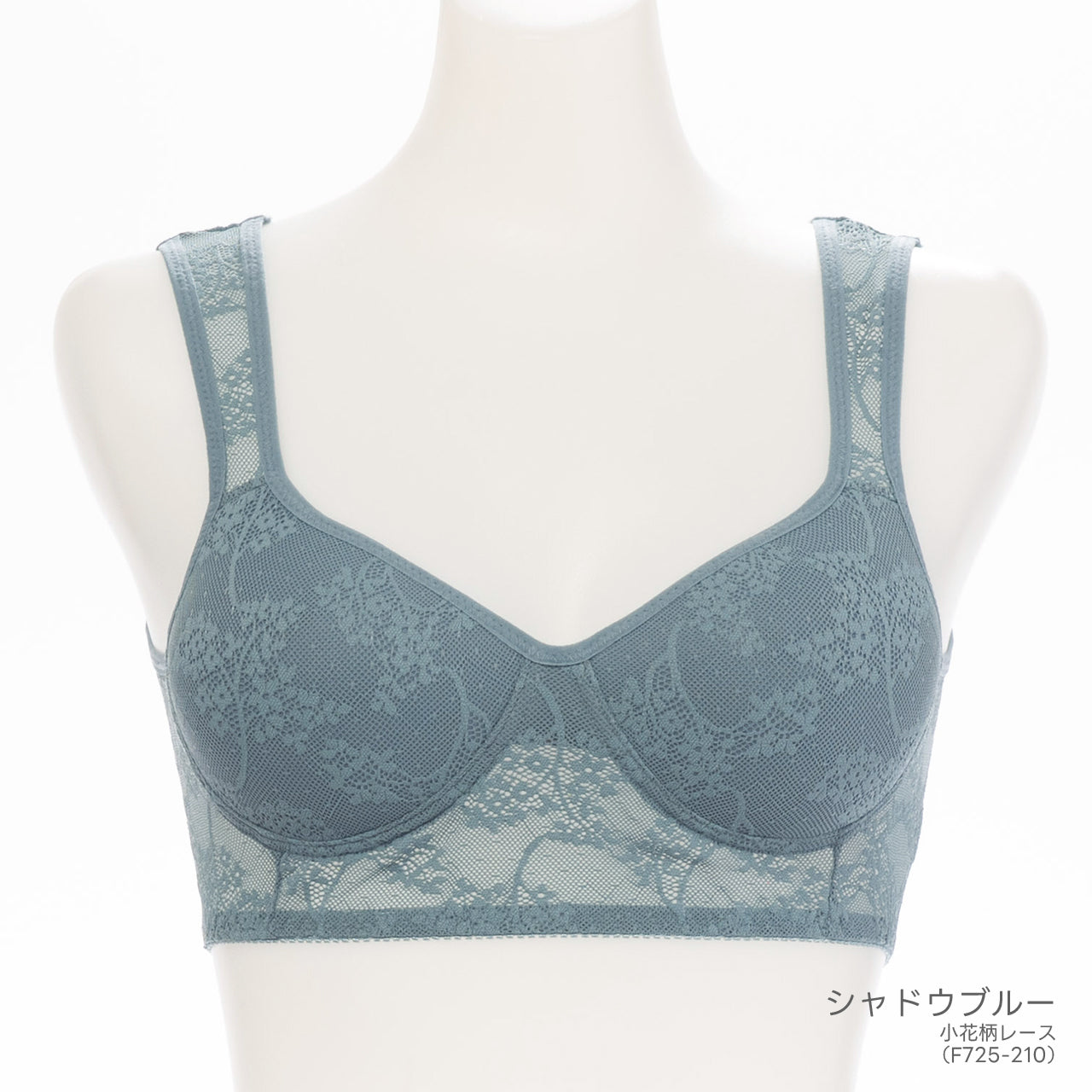 猫背補正 肩甲骨押さえ美姿勢ノンワイヤーハーフトップ(花柄) ブライトマッチ
