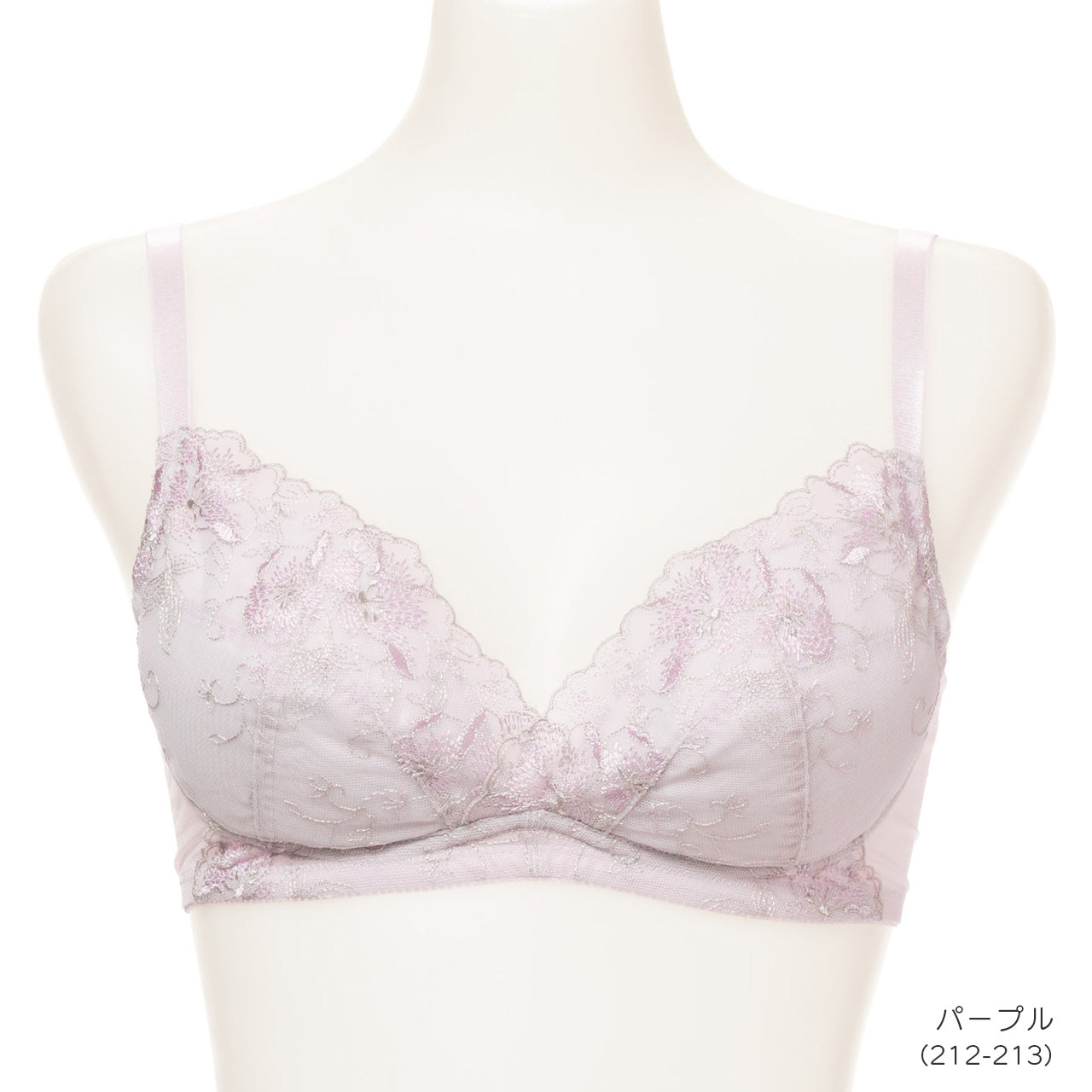 エアリーレーシーカシュクール ノンワイヤーブラジャー ここかる