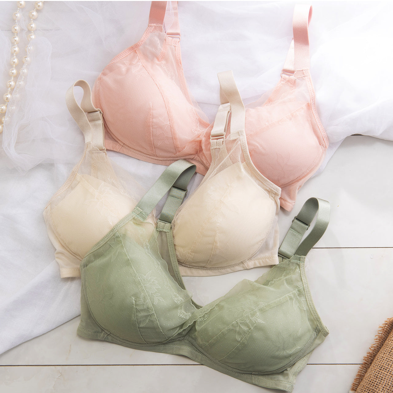 キープフィット ハーフトップブラジャー オテカルブラ