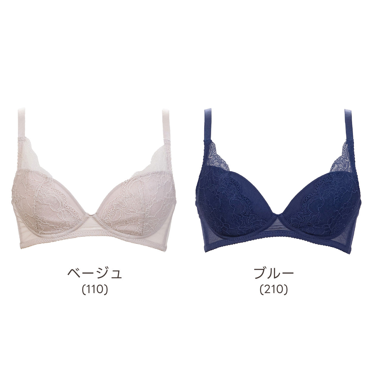 夏ブラ やわらかカップ ノンワイヤーブラジャー