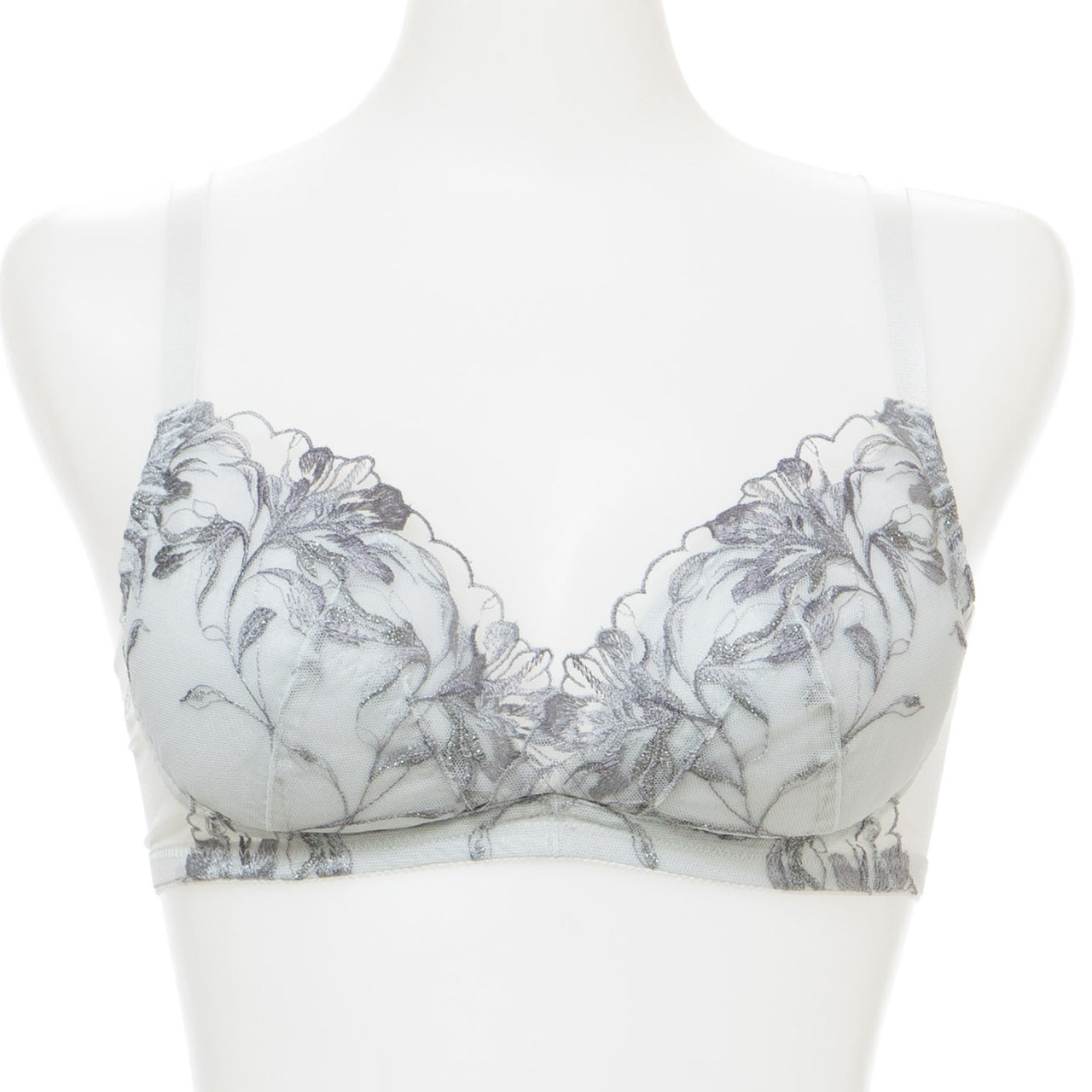 カシュクール レーシーノンワイヤーブラ