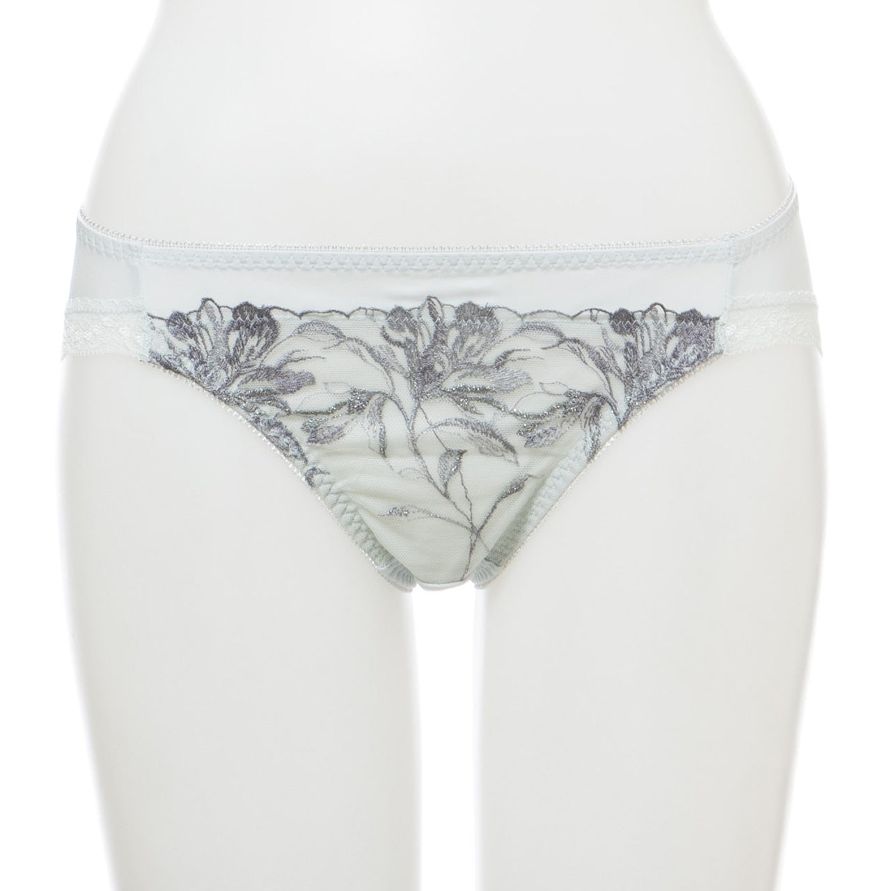 カシュクール レーシーノンワイヤーペアショーツ