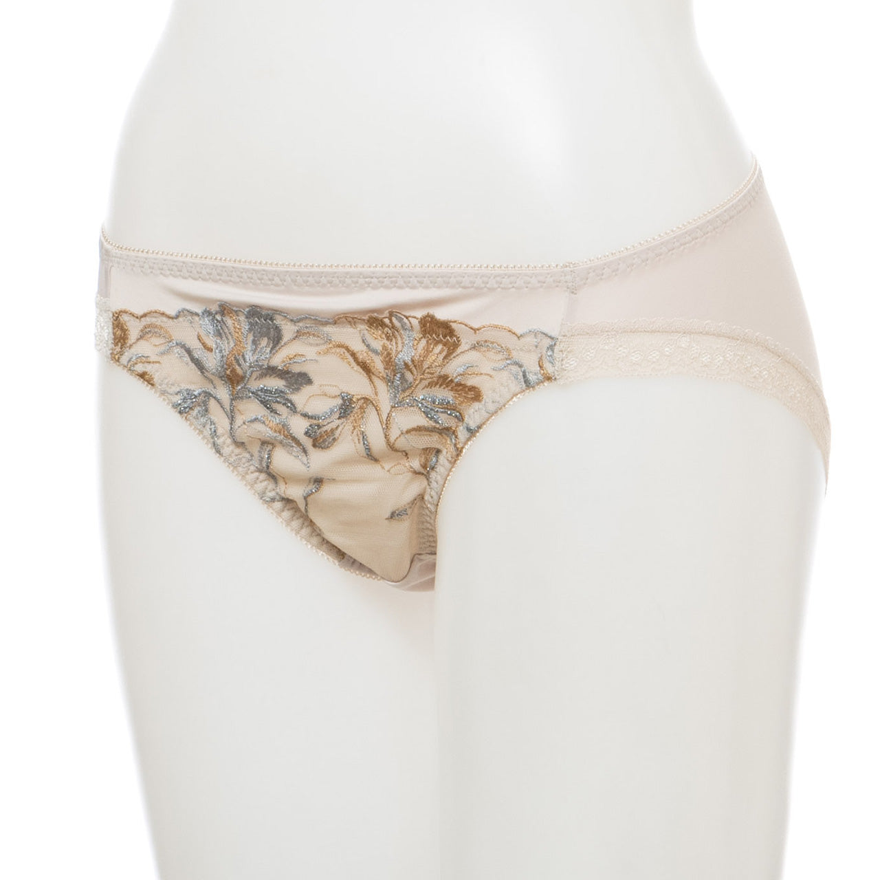 カシュクール レーシーノンワイヤーペアショーツ