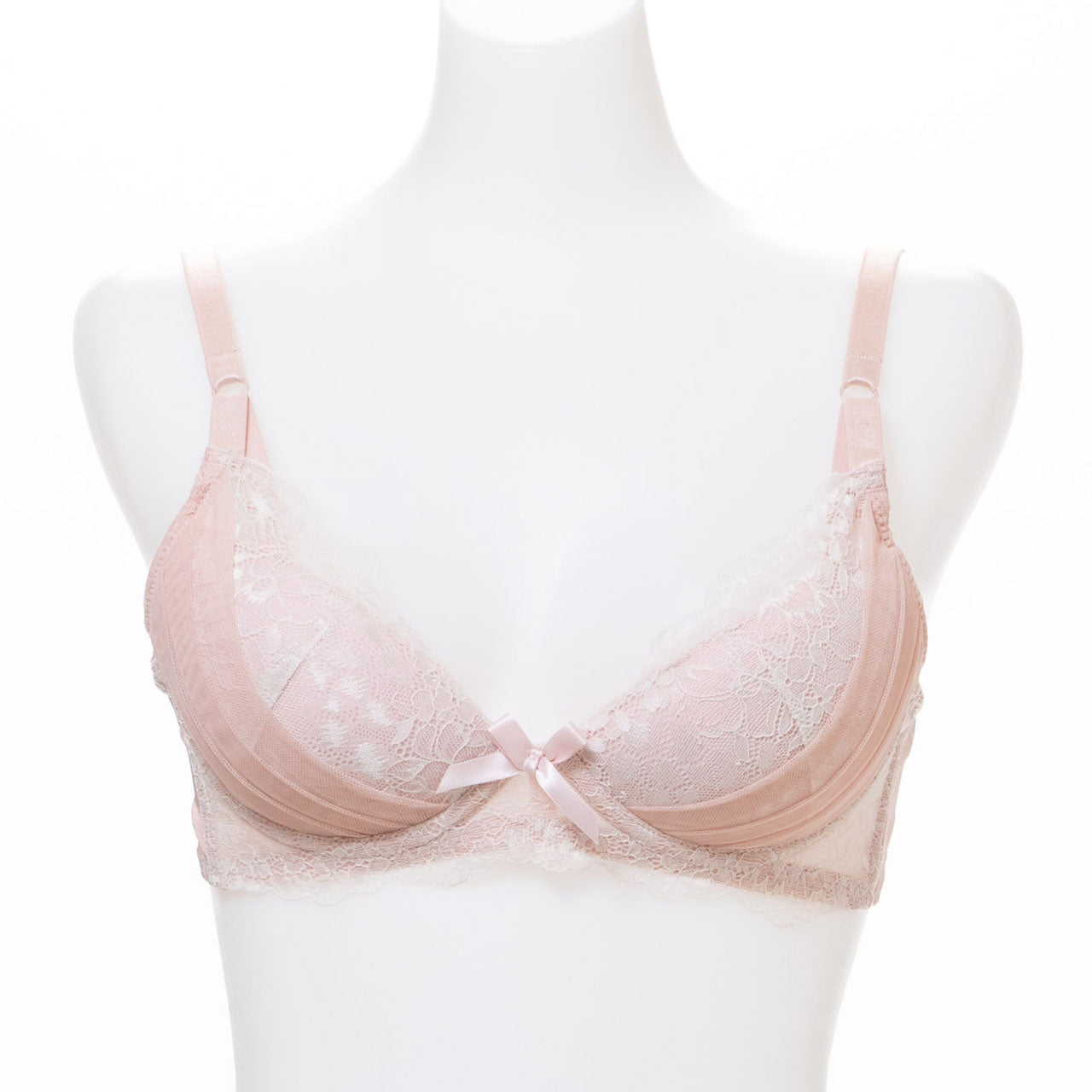 Alper オパール Alperios オパリオス フルカップ風チュールリフトブラ ノンワイヤーブラジャー