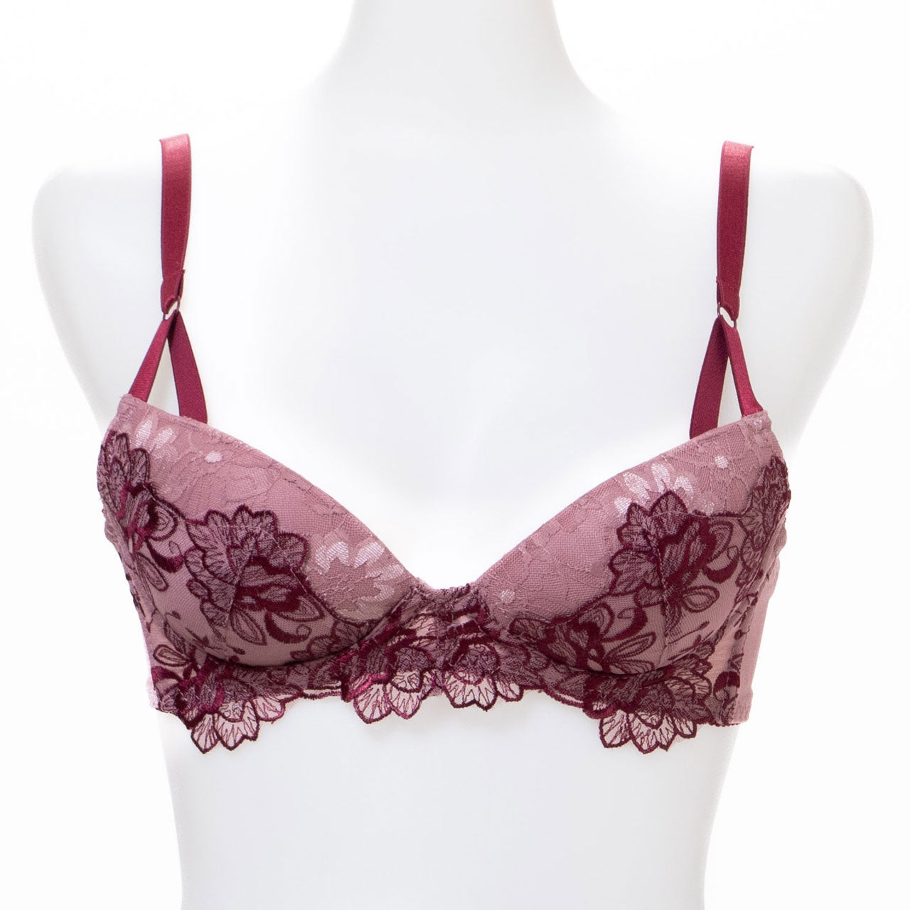 Alper オパール Alperios オパリオス テティス レトロ刺繍ブラ ノンワイヤーブラジャー