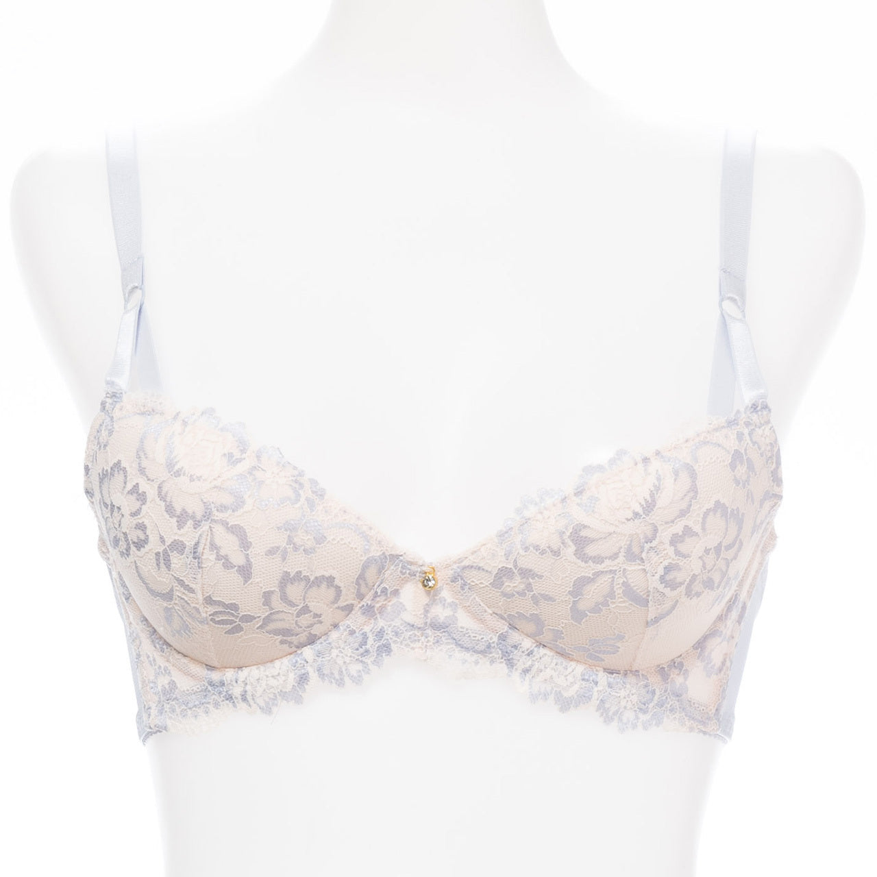 Alper オパール Alperios オパリオス エレガントフラワージャガードブラ ノンワイヤーブラジャー
