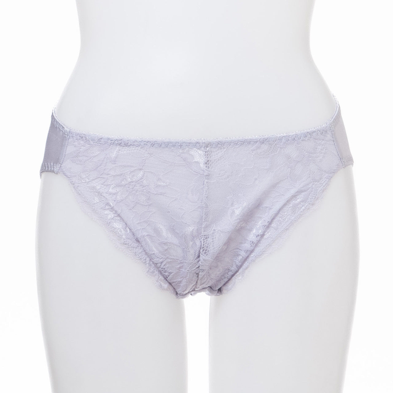 Alper オパール Alperios オパリオス サテンバイカラーレースブラ ペアショーツ