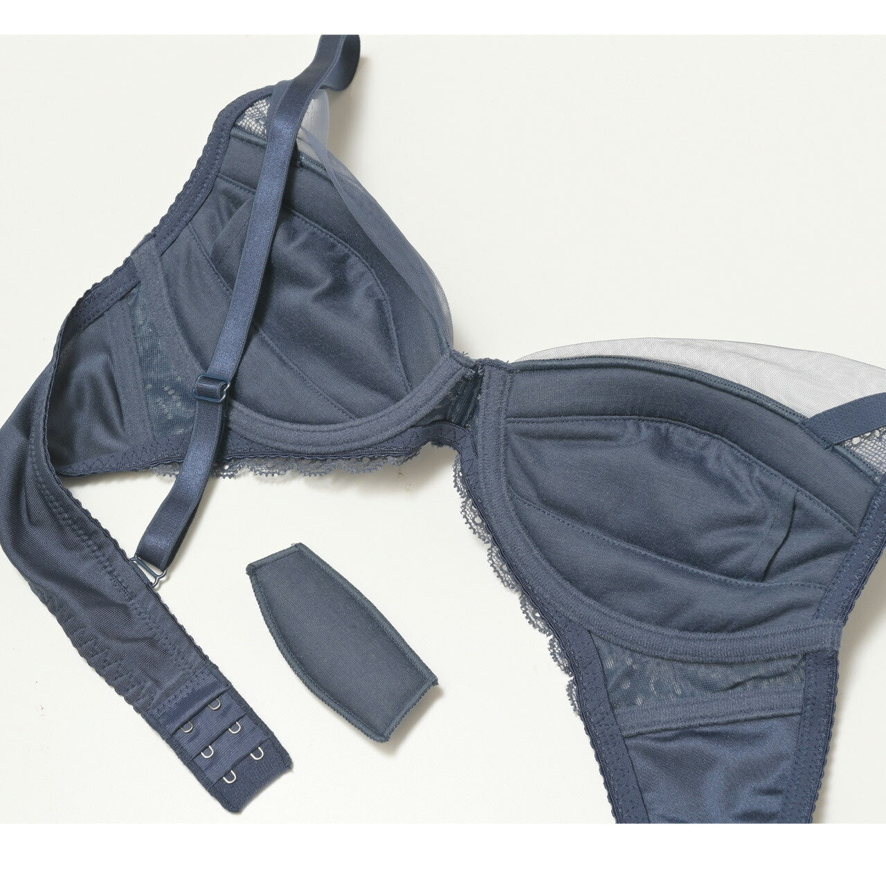 Alper オパール Alperios オパリオス ふんわりシフォンレースブラ ノンワイヤーブラジャー